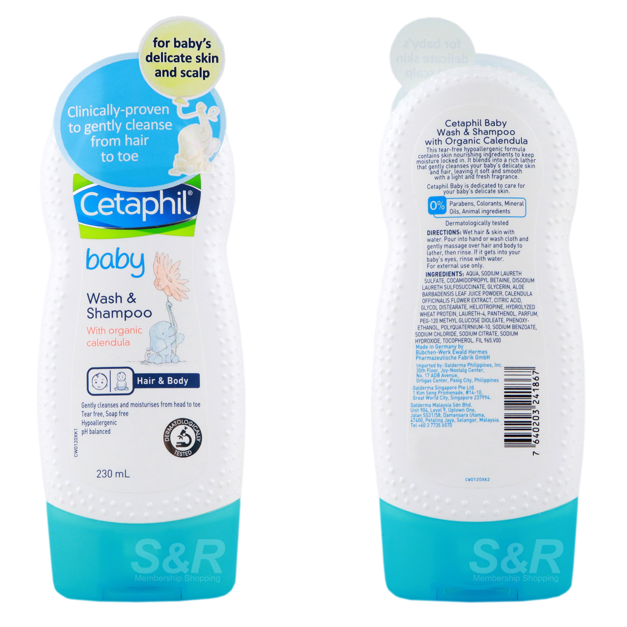 Cetaphil Baby Wash and Shampoo