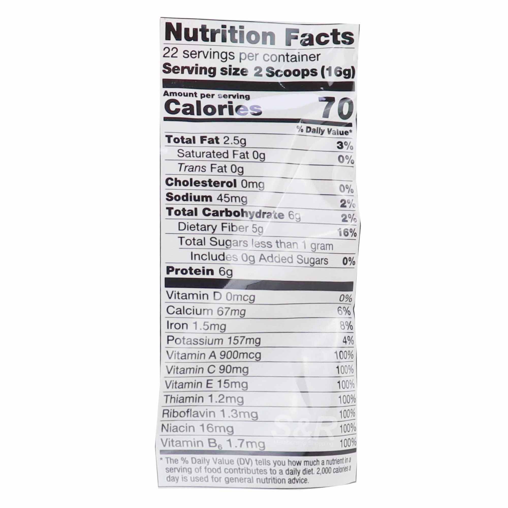Better Body Foods Plant Protein Powder