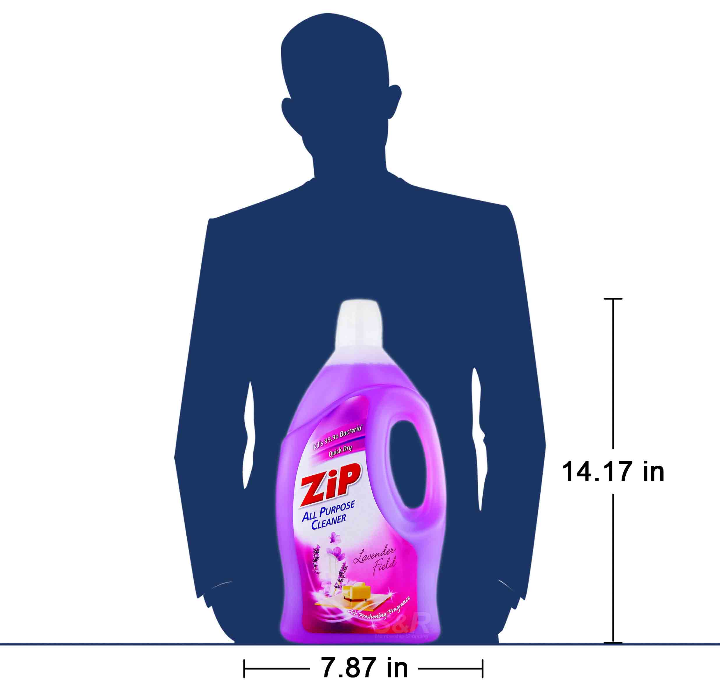 Zip All Purpose Cleaner Lavender 3.3L
