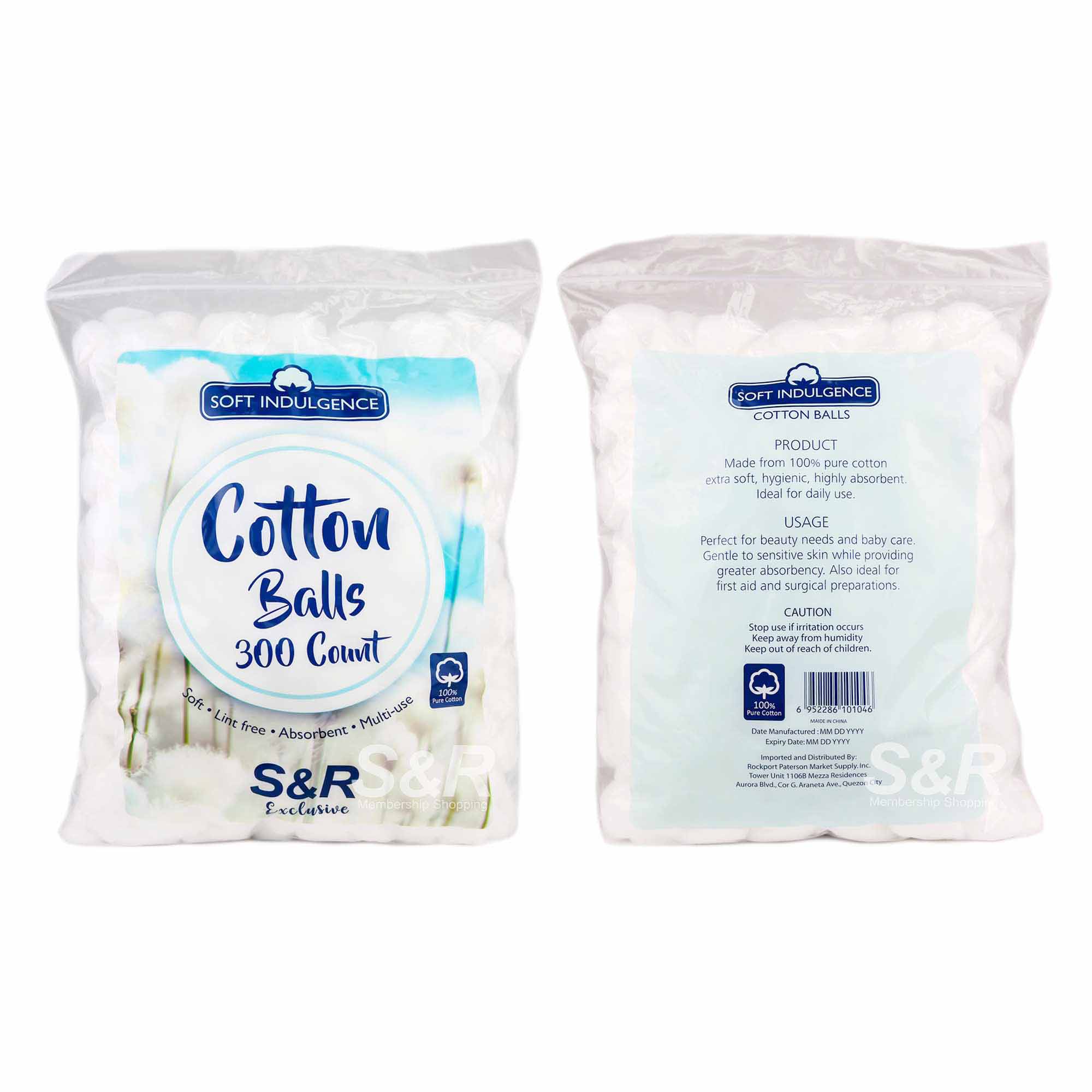 Buy Cotton Balls (Bag of 500) at S&S Worldwide