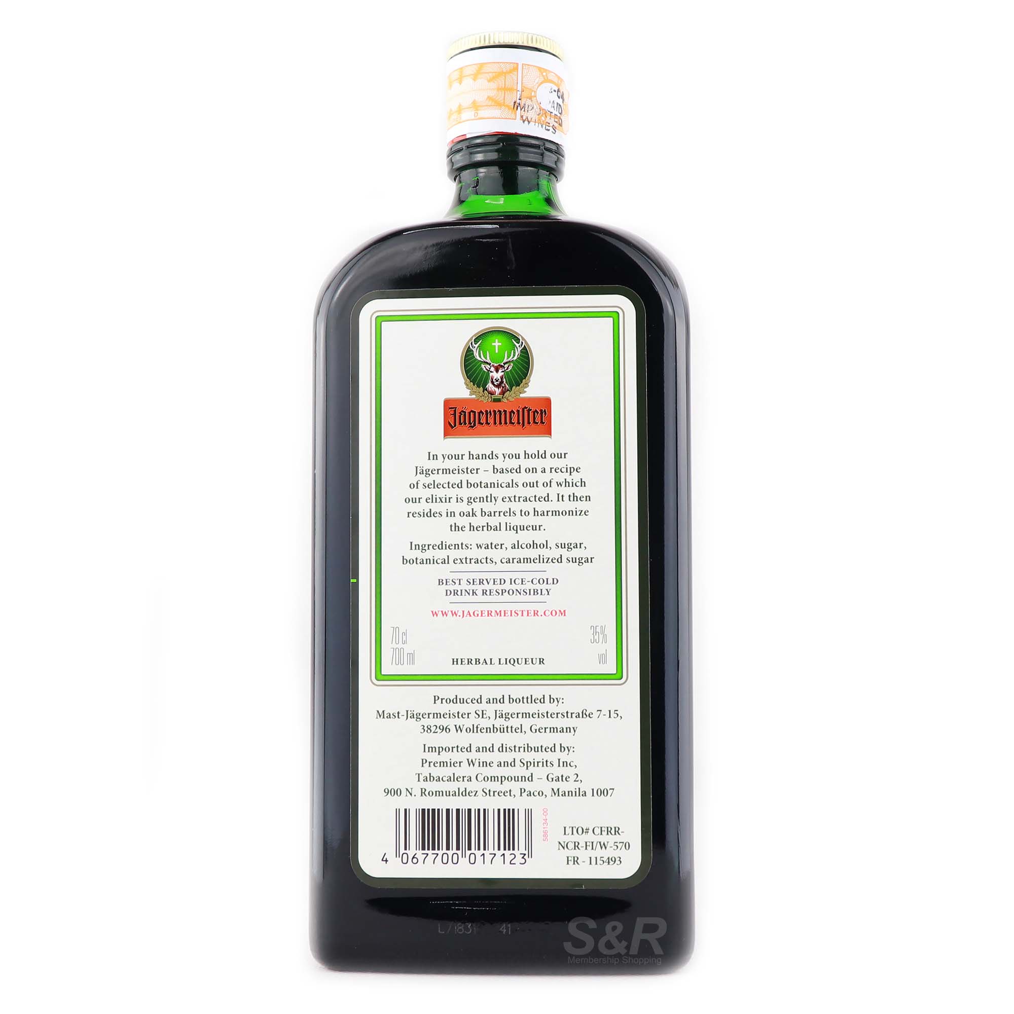 Jägermeister Herb Liqueur