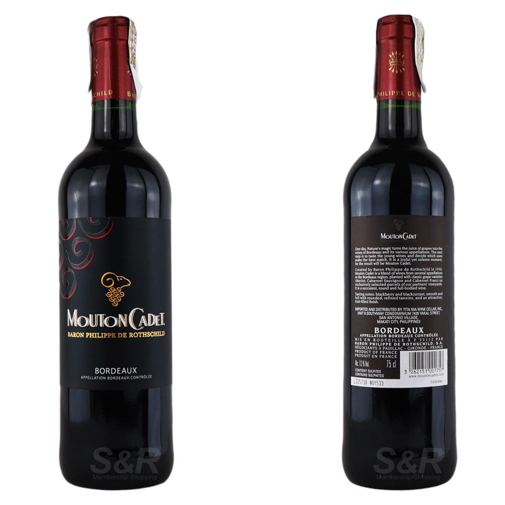 Baron Philippe De Rothschild Mouton Cade Rouge