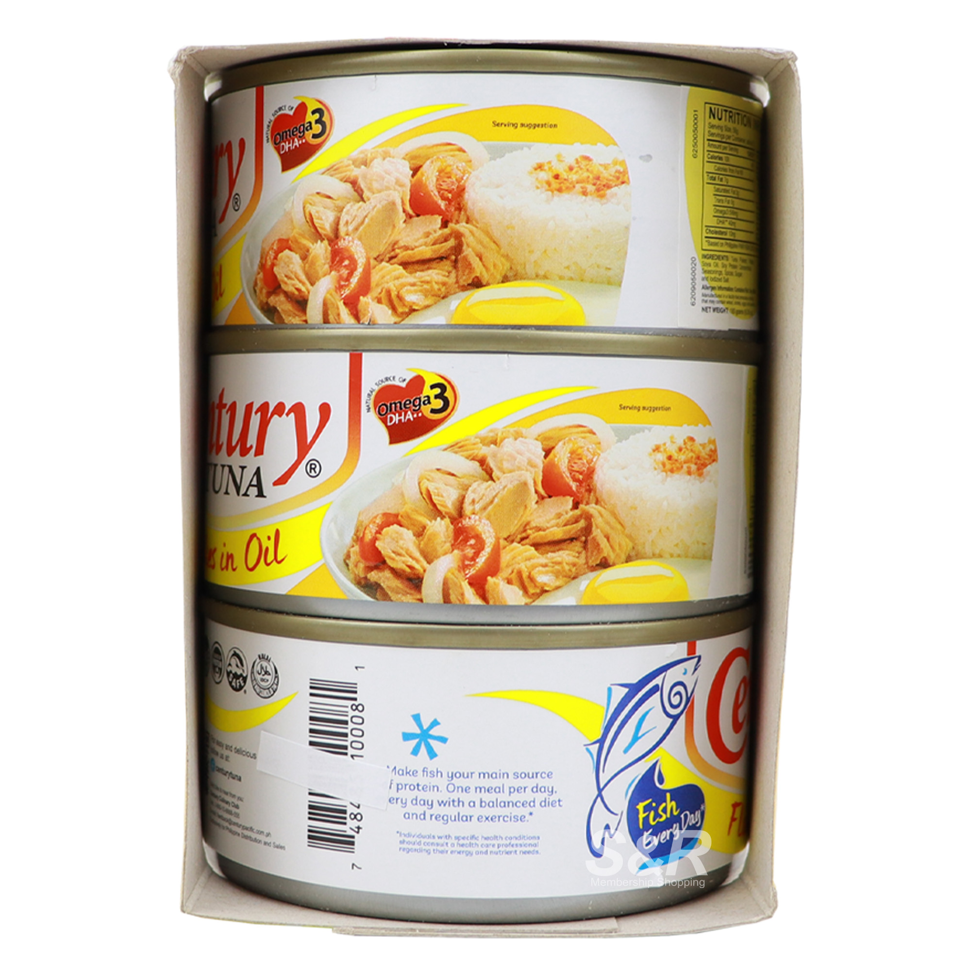 Century Tuna Flakes in Oil 6 cans