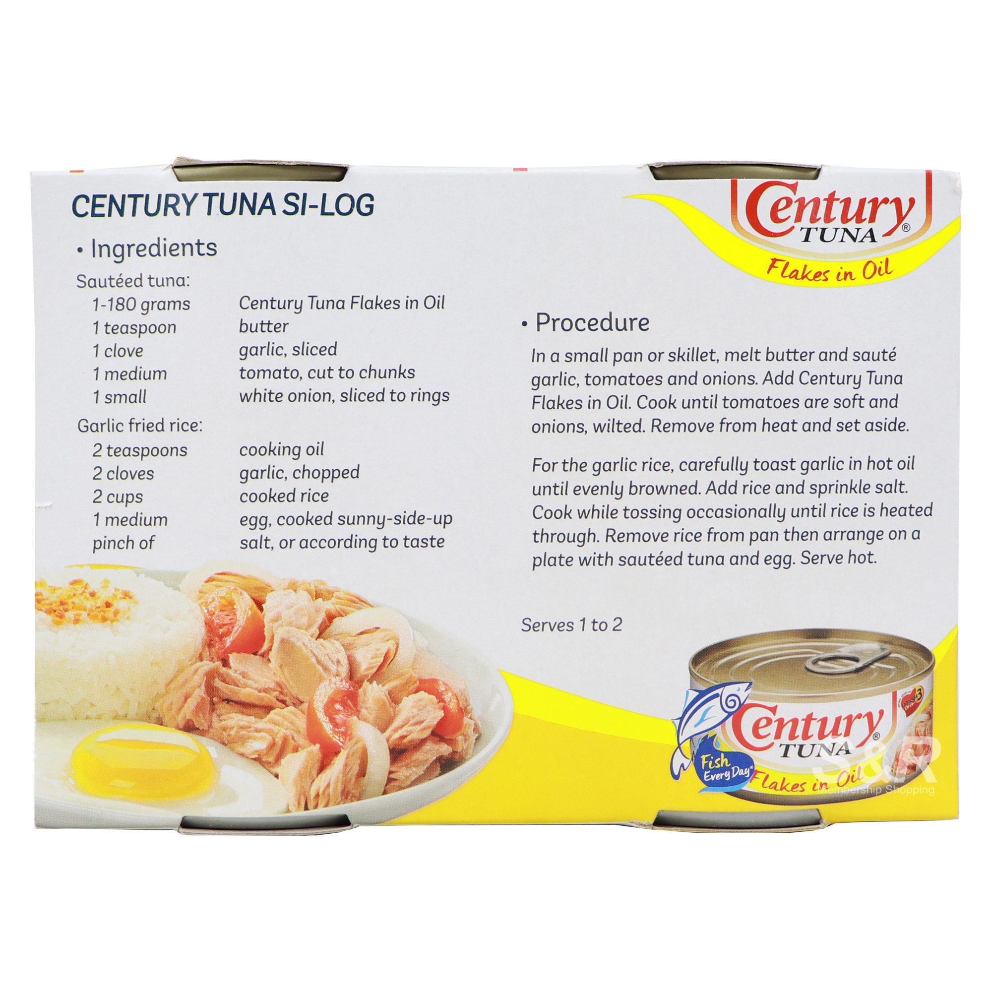 Century Tuna Flakes in Oil 6 cans