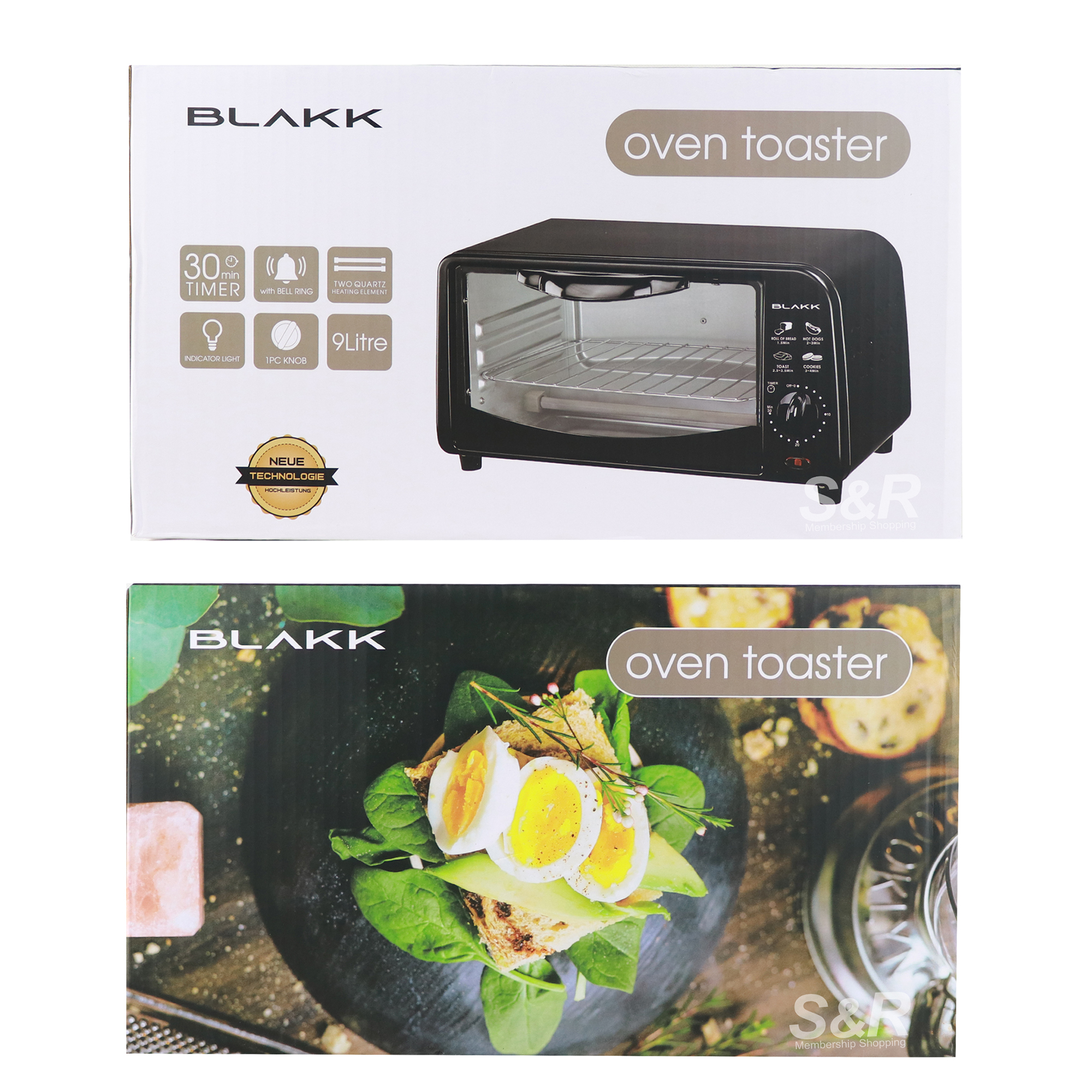 Blakk Oven Toaster 9L KGCOT9LBK