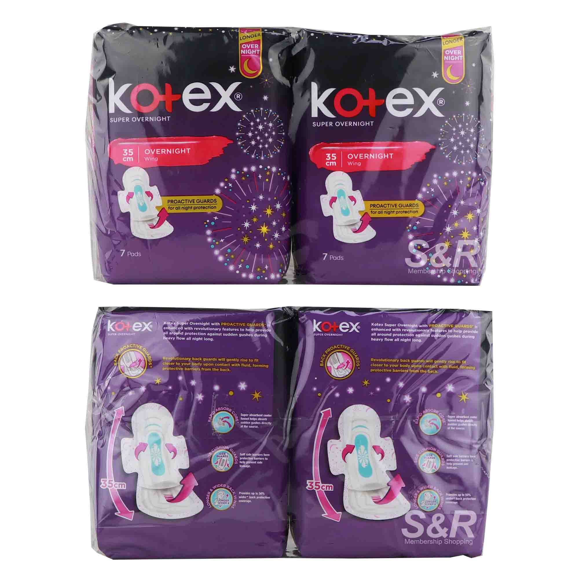 Kotex Super Overnight 35cm