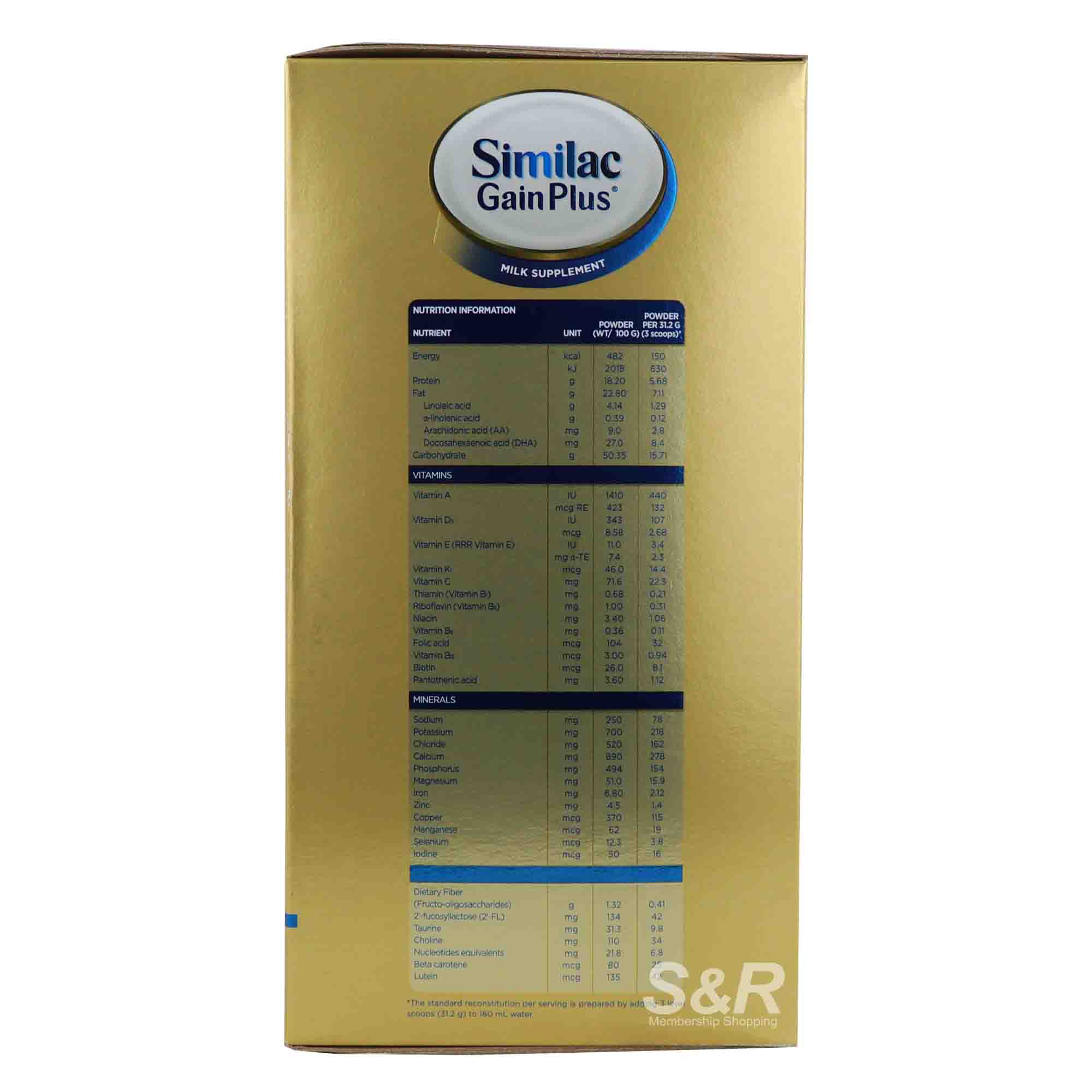 Similac Milk Supplement