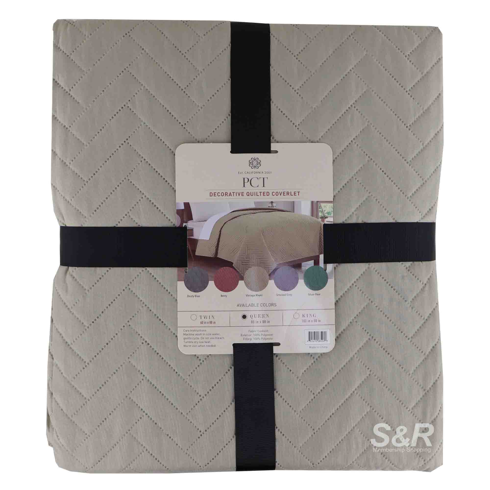 Decorative Quilted Coverlet