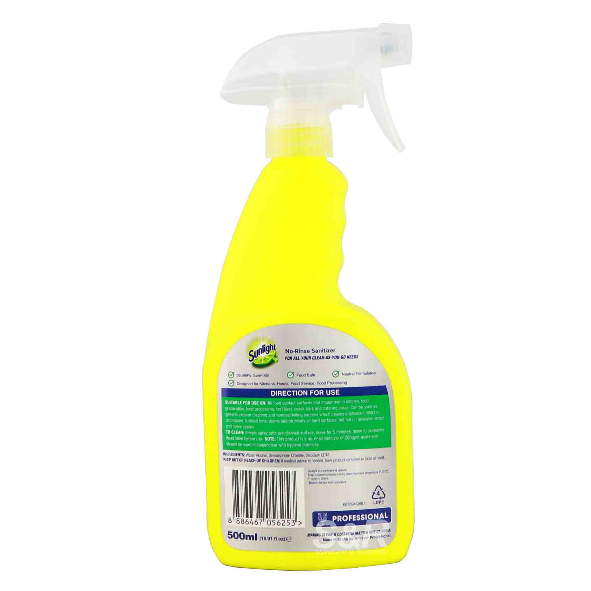 Sunlight Professional No-Rinse
