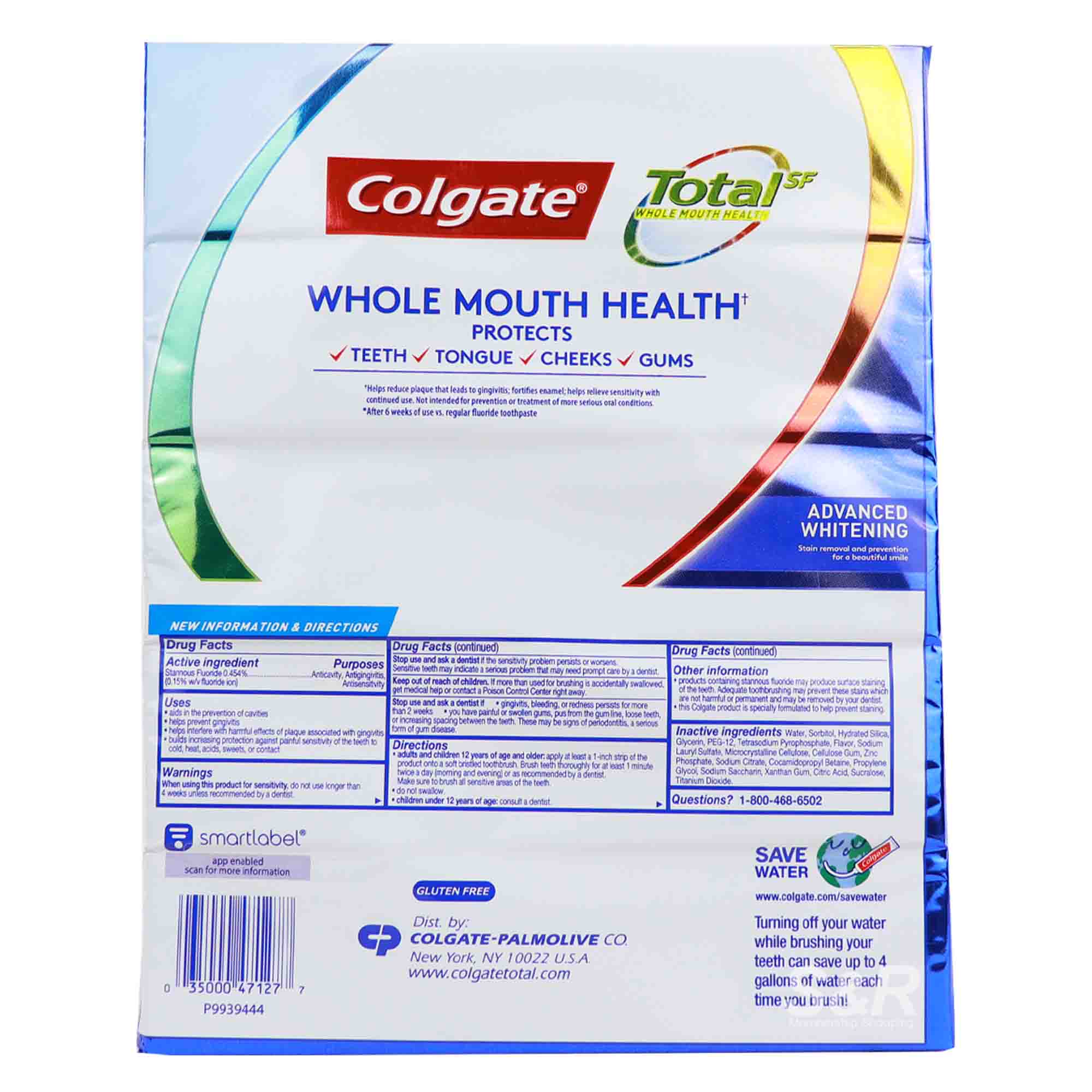 Colgate Total SF Whole Mouth Health