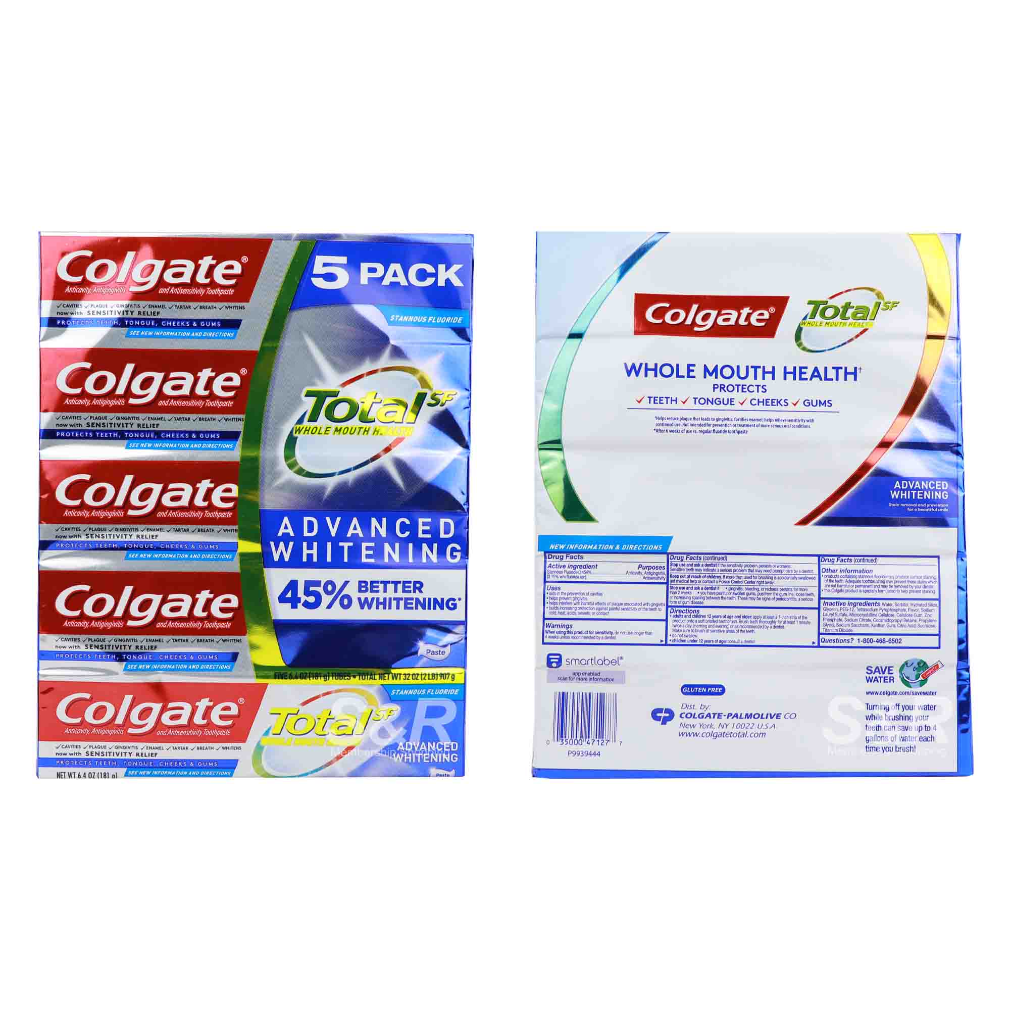 Colgate Total SF Whole Mouth Health