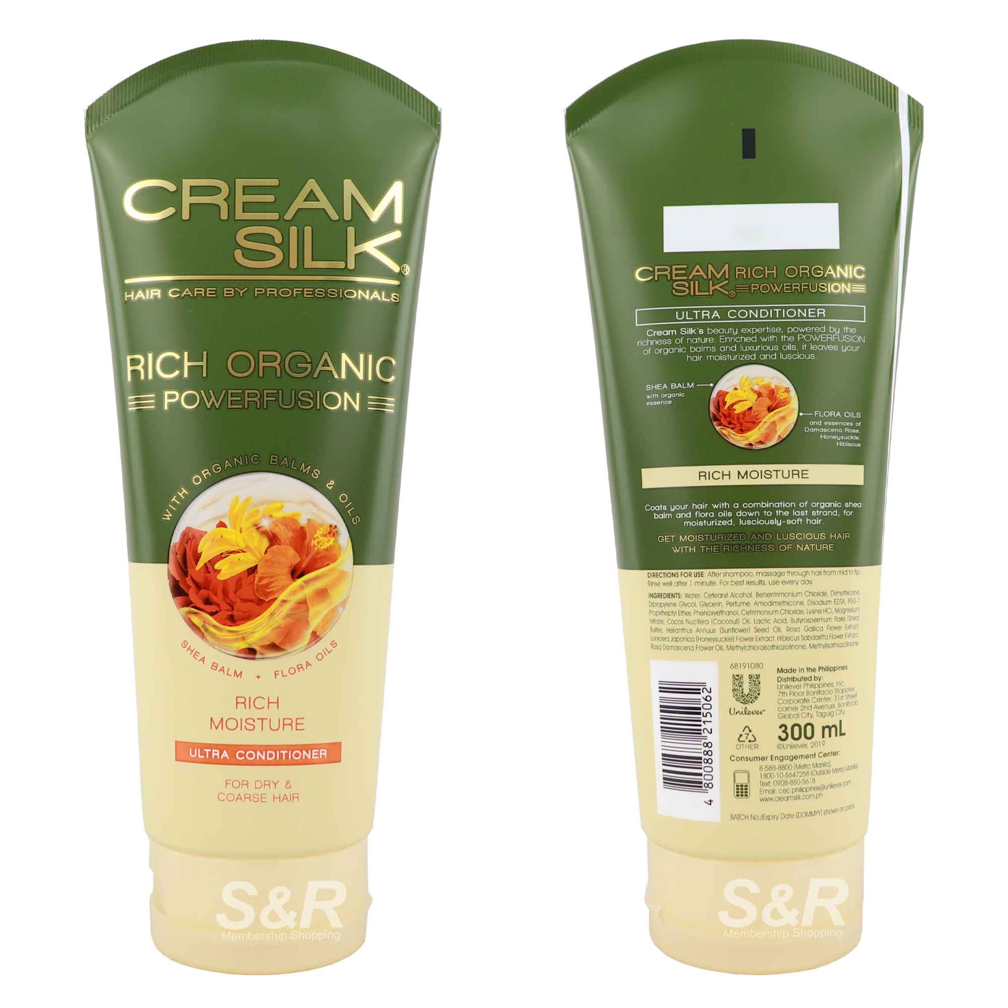 Cream Silk Rich Organic Powerfusion