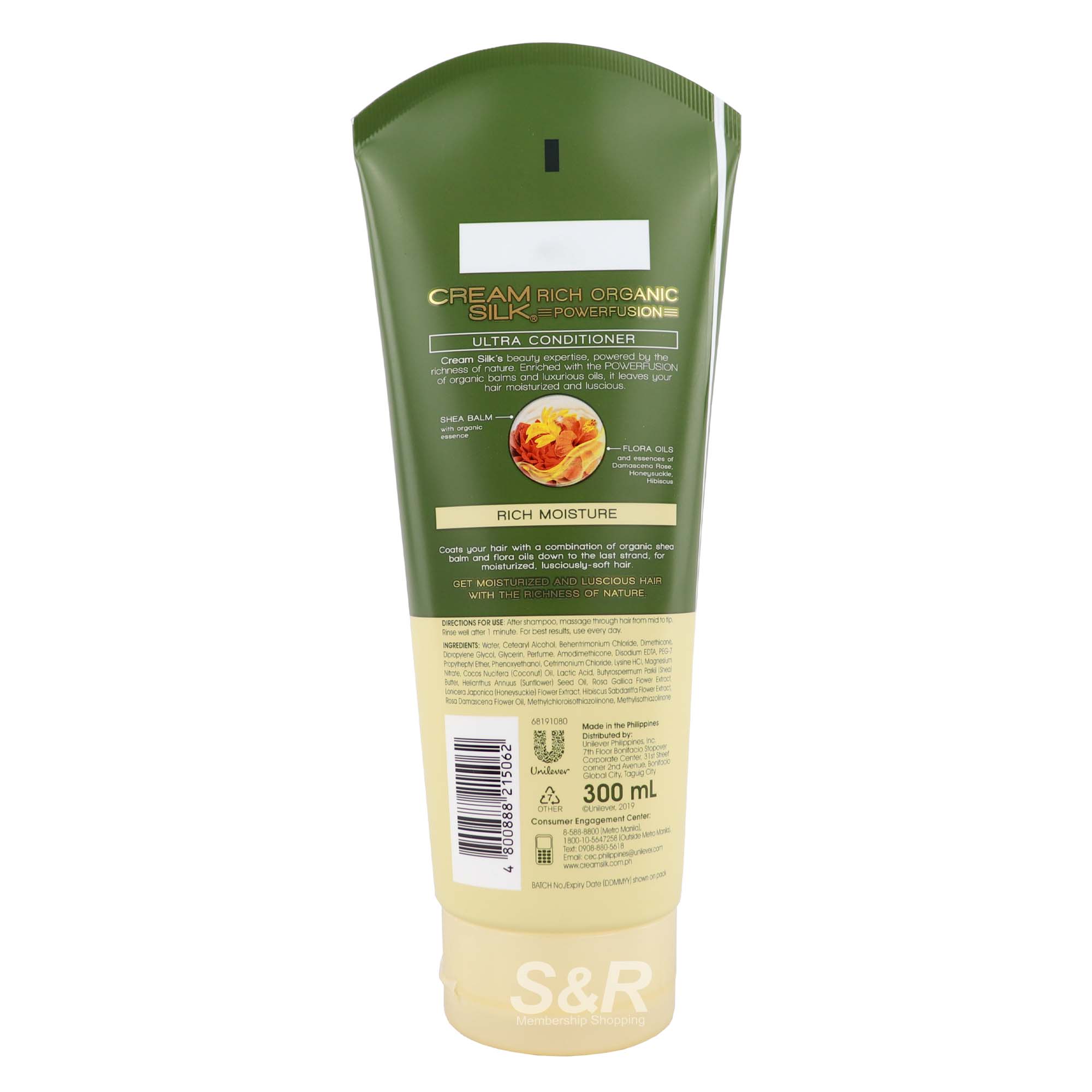 Cream Silk Rich Organic Powerfusion