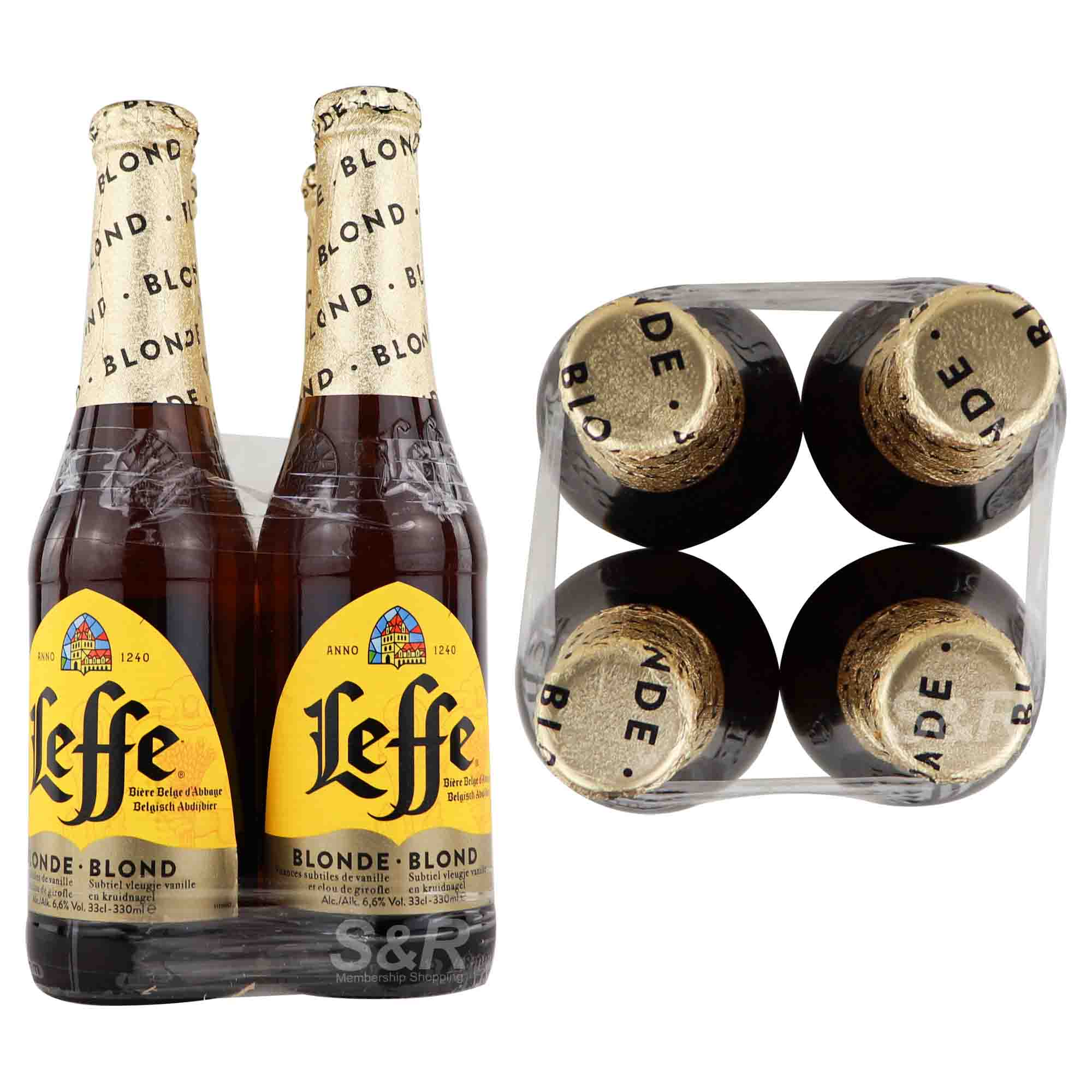 Leffe blonde 33cl Alc 6,6%