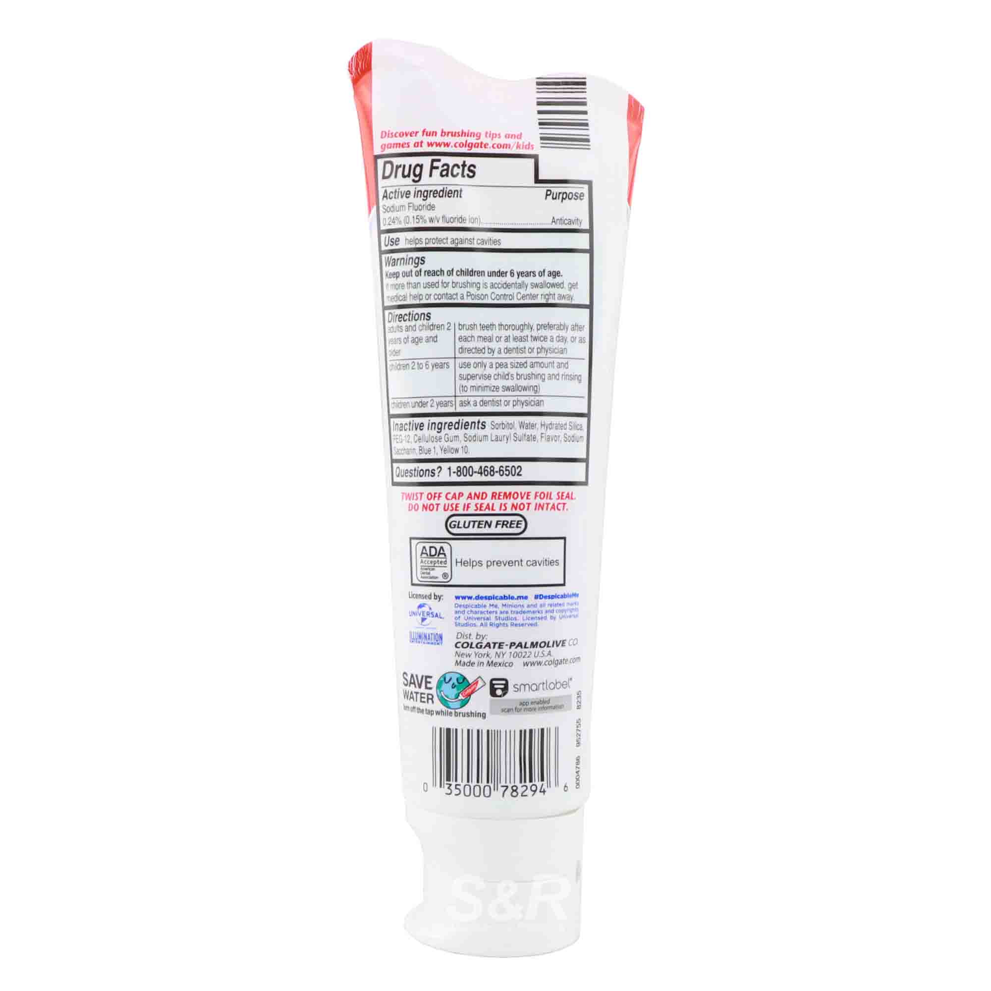 Colgate Kids Minions Toothpaste