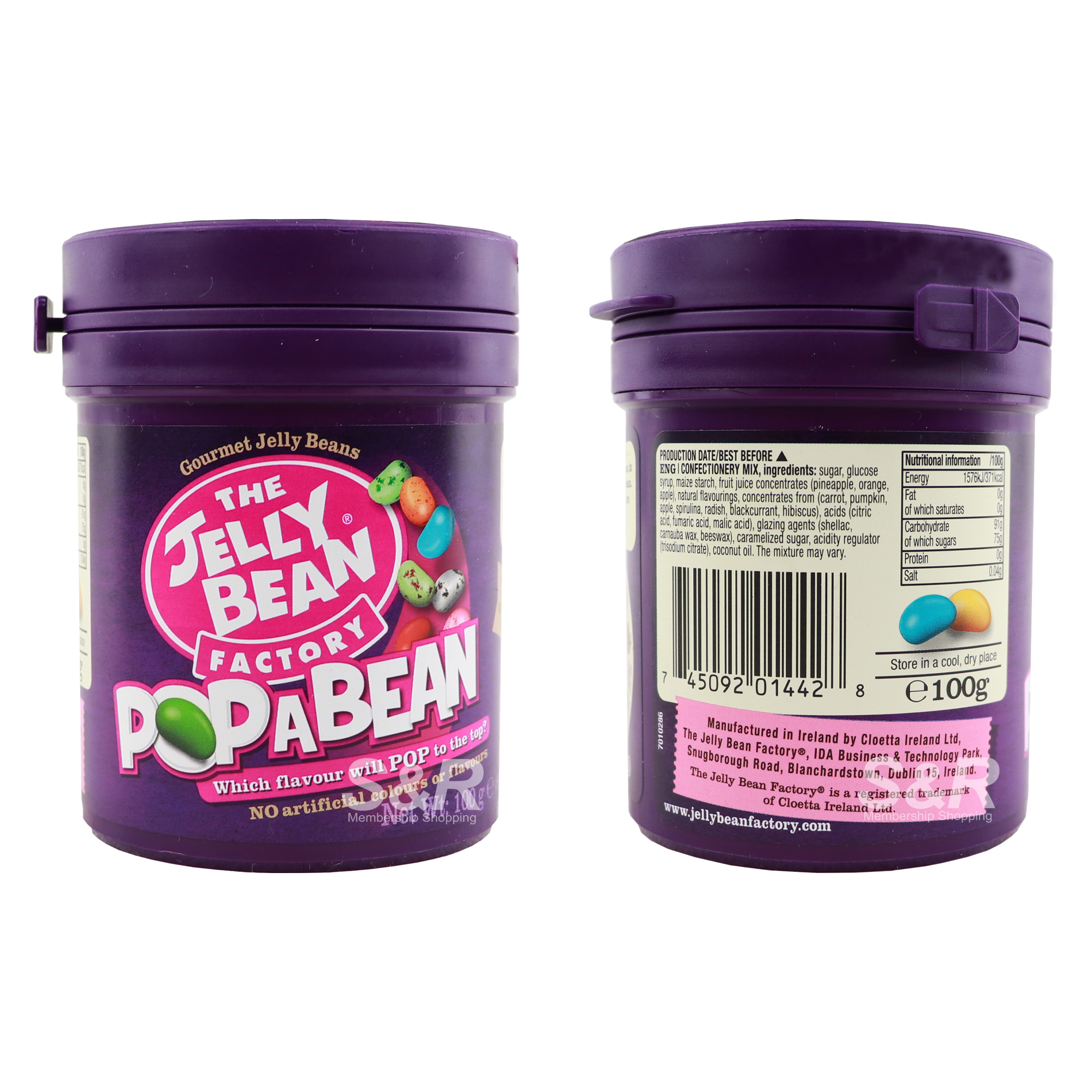The Jelly Bean Factory Pop A Bean 100g