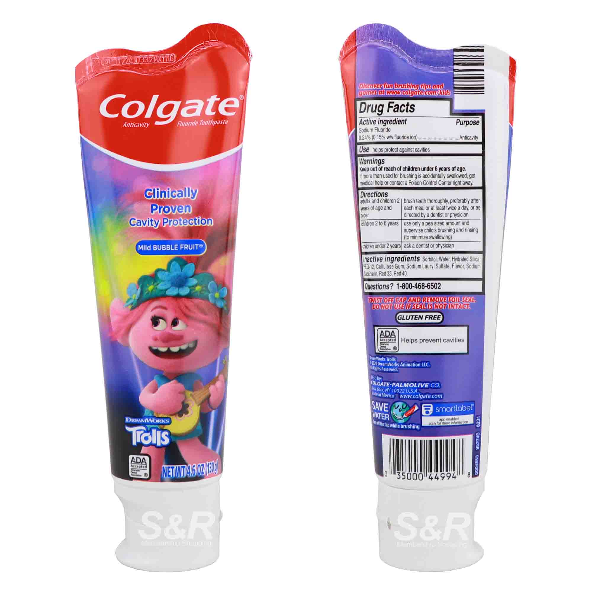 Colgate® Kids Trolls Mild Bubble Fruit