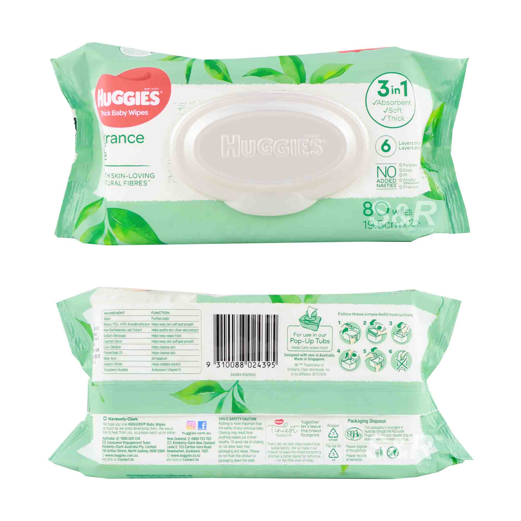 Huggies Fragrance-Free