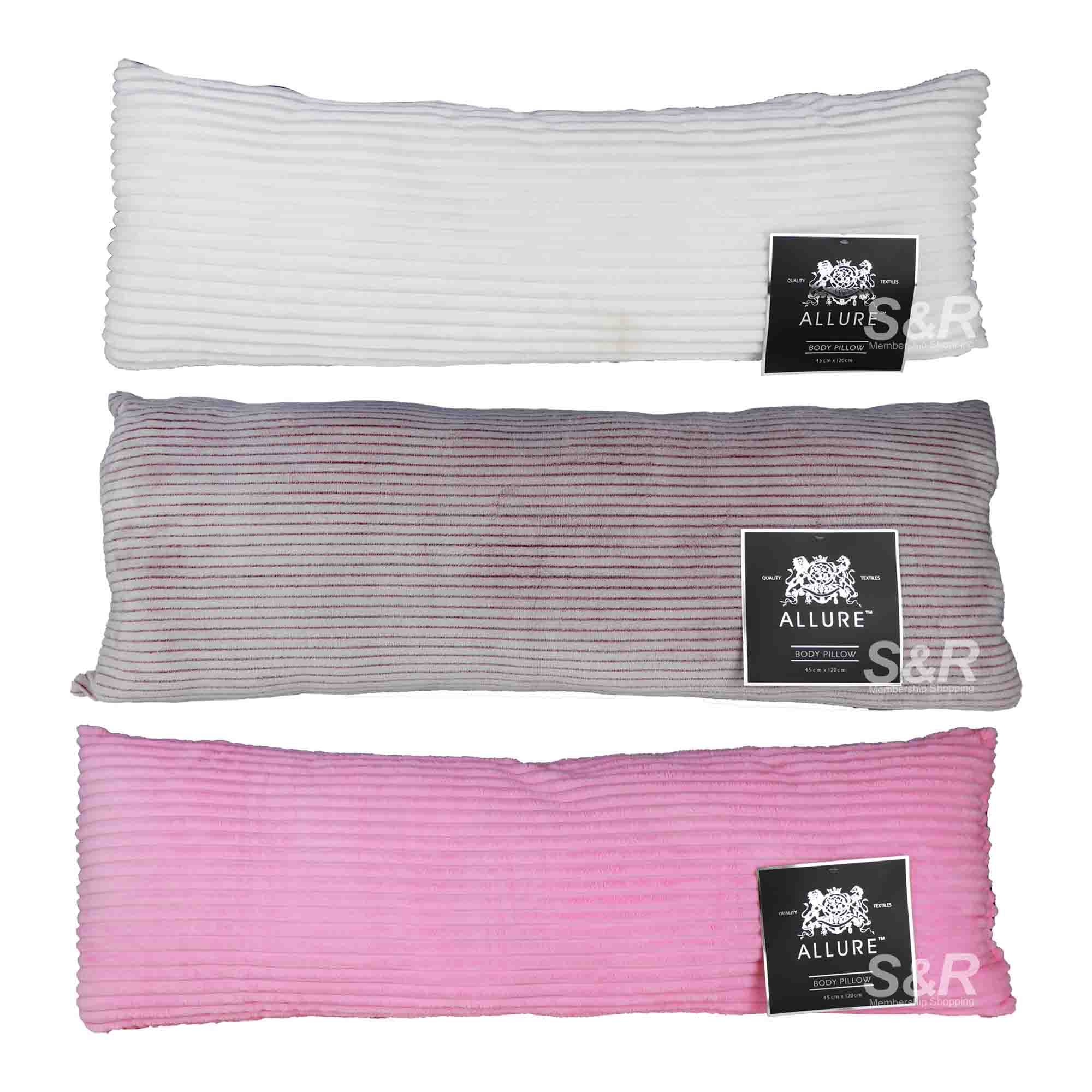 Allure Corduroy Body Pillow