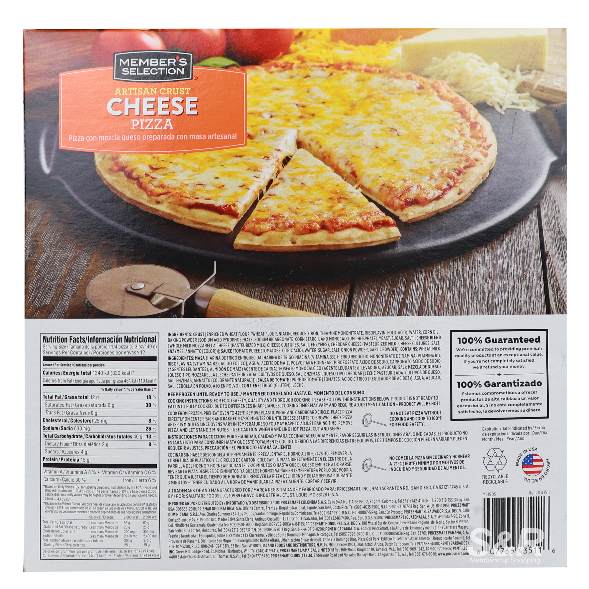 Member’s Selection Artisan Crust