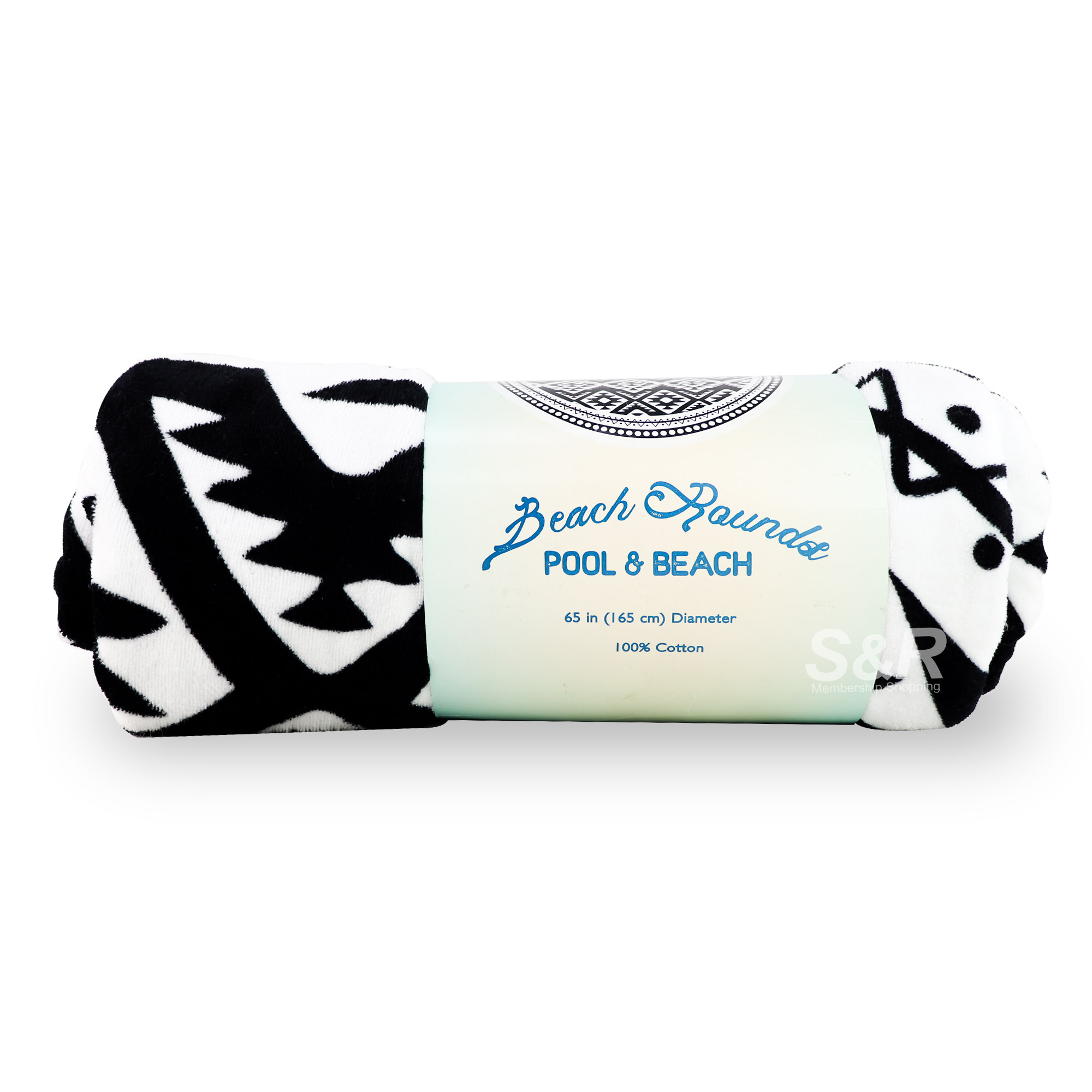 Costco Beach Rounds Pool Towel 1pc