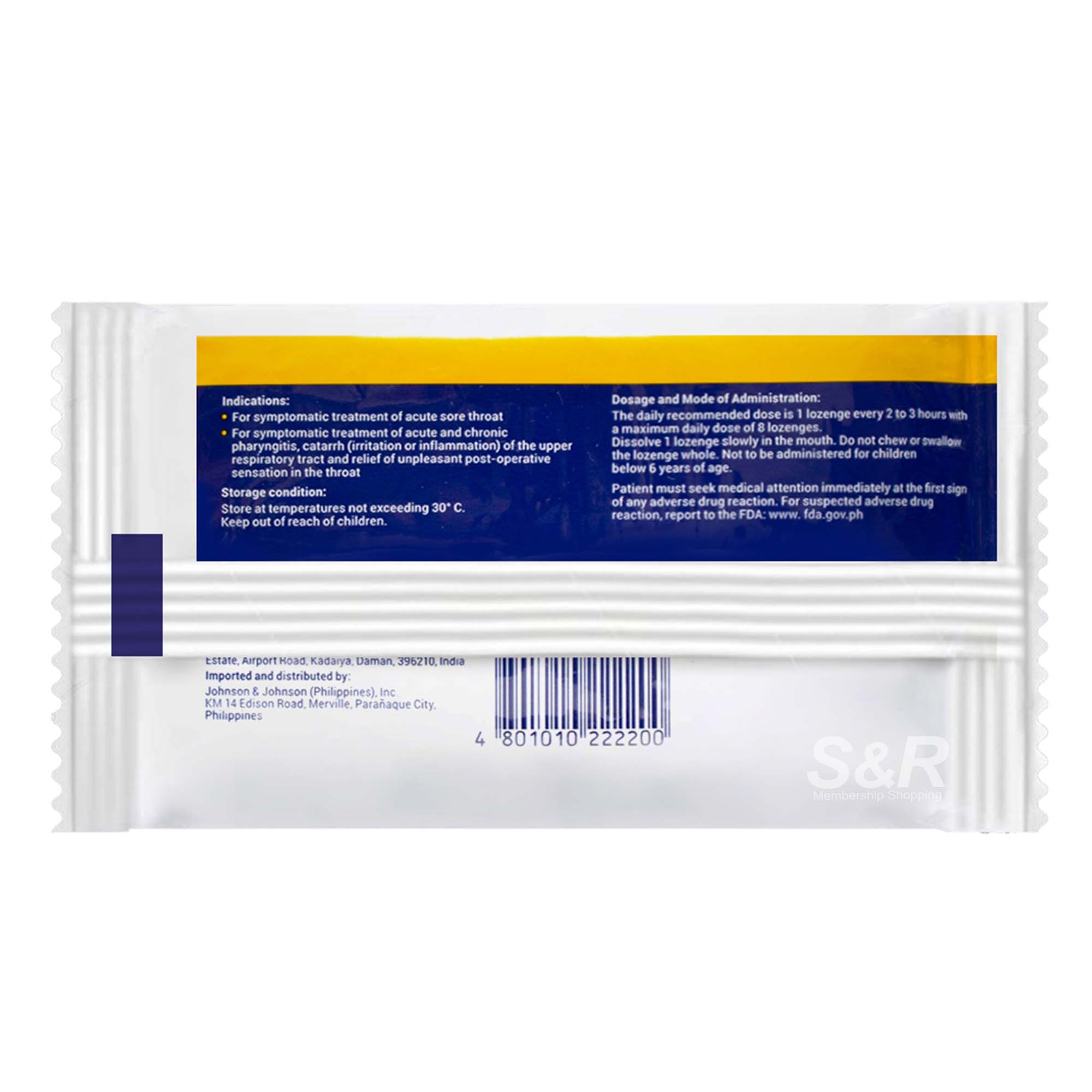 Bactidol Extra Soothing Honey Lemon Flavo