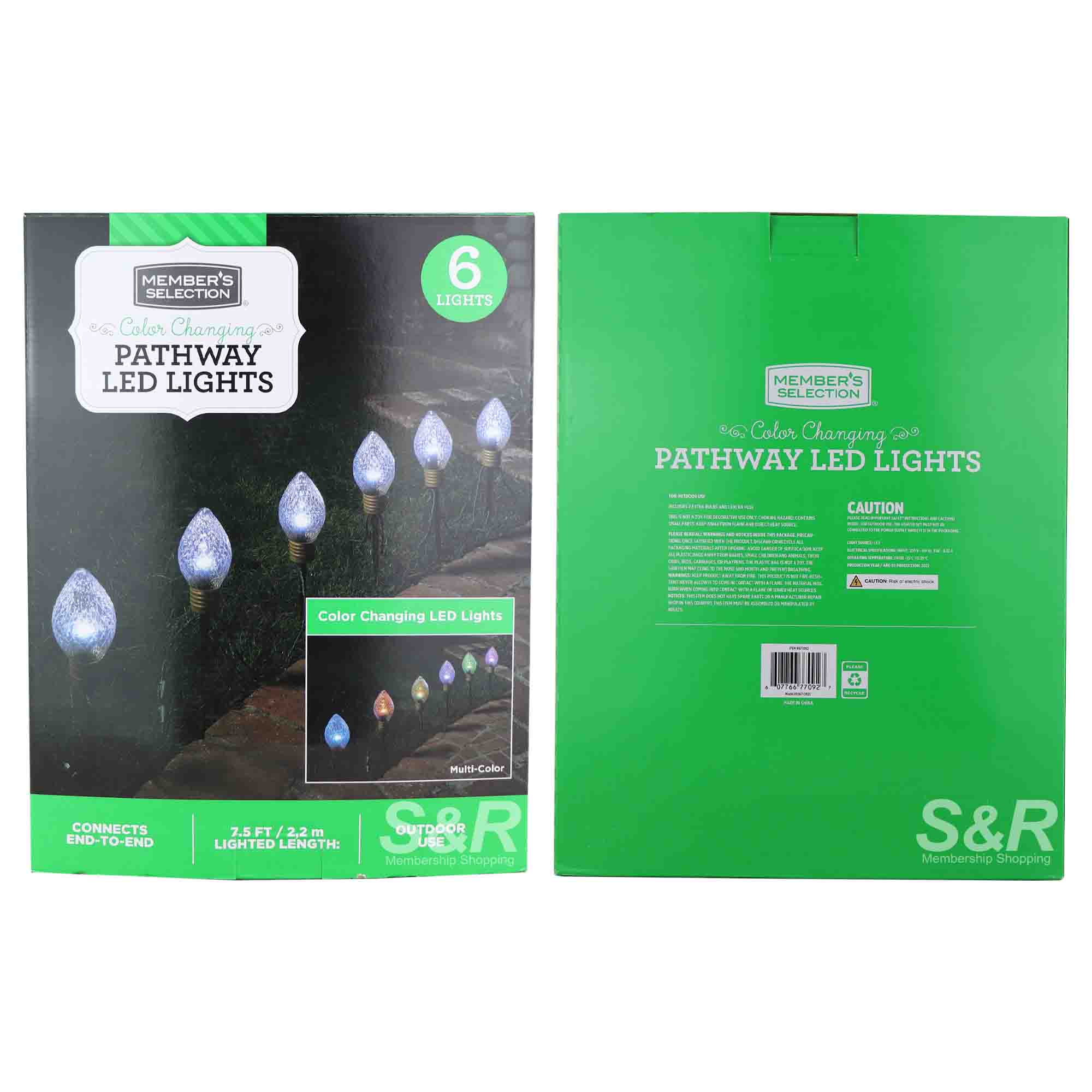 Member's Selection Color Changing Pathway