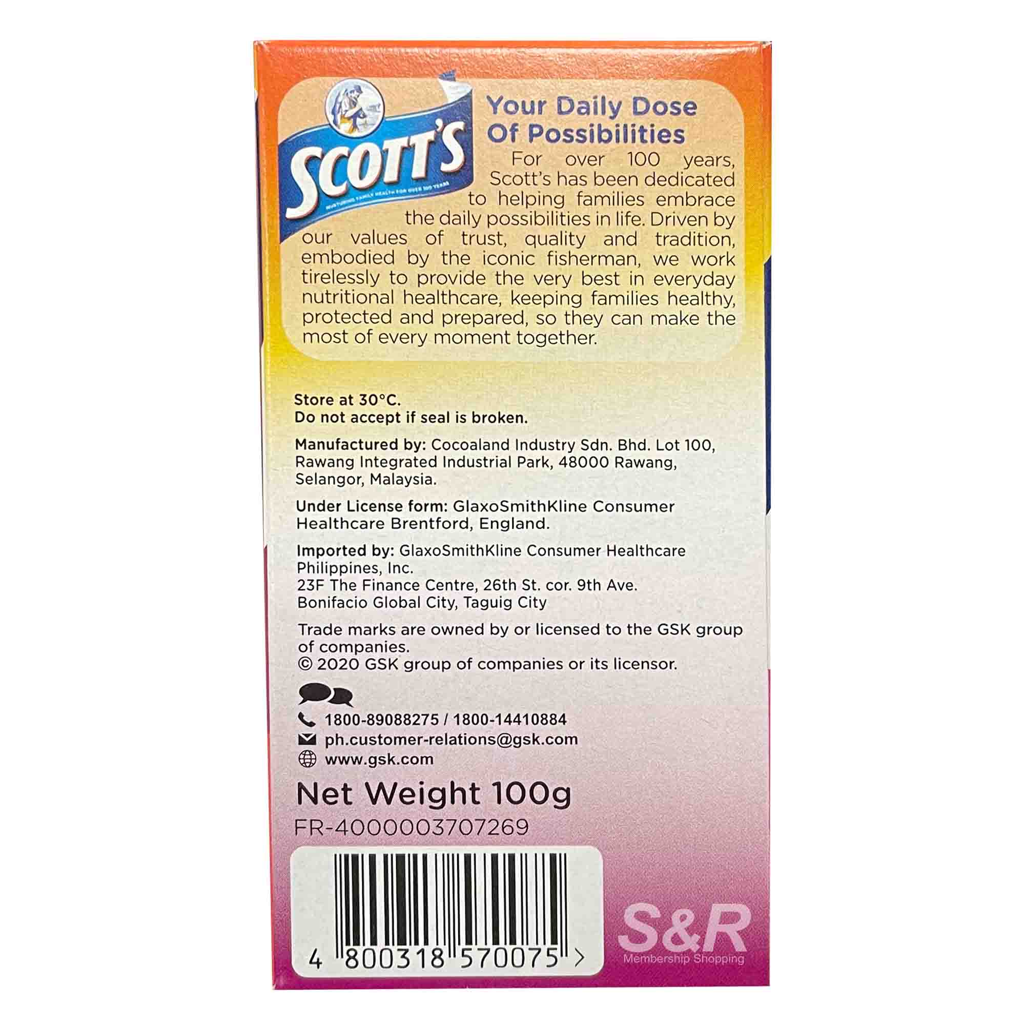 Scott's Vitamin C Mixed Berries Pastilles