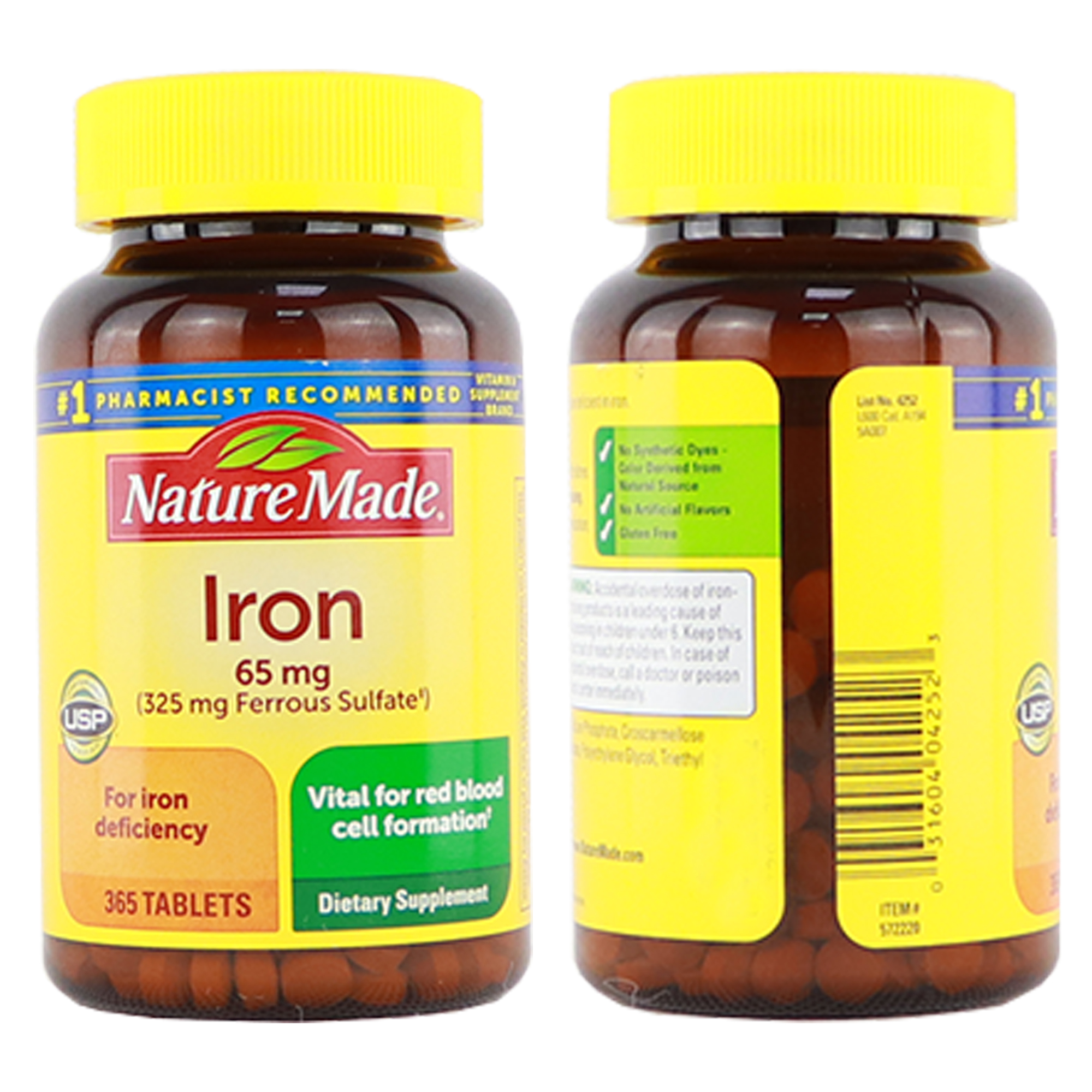 Nature Made 65mg Iron