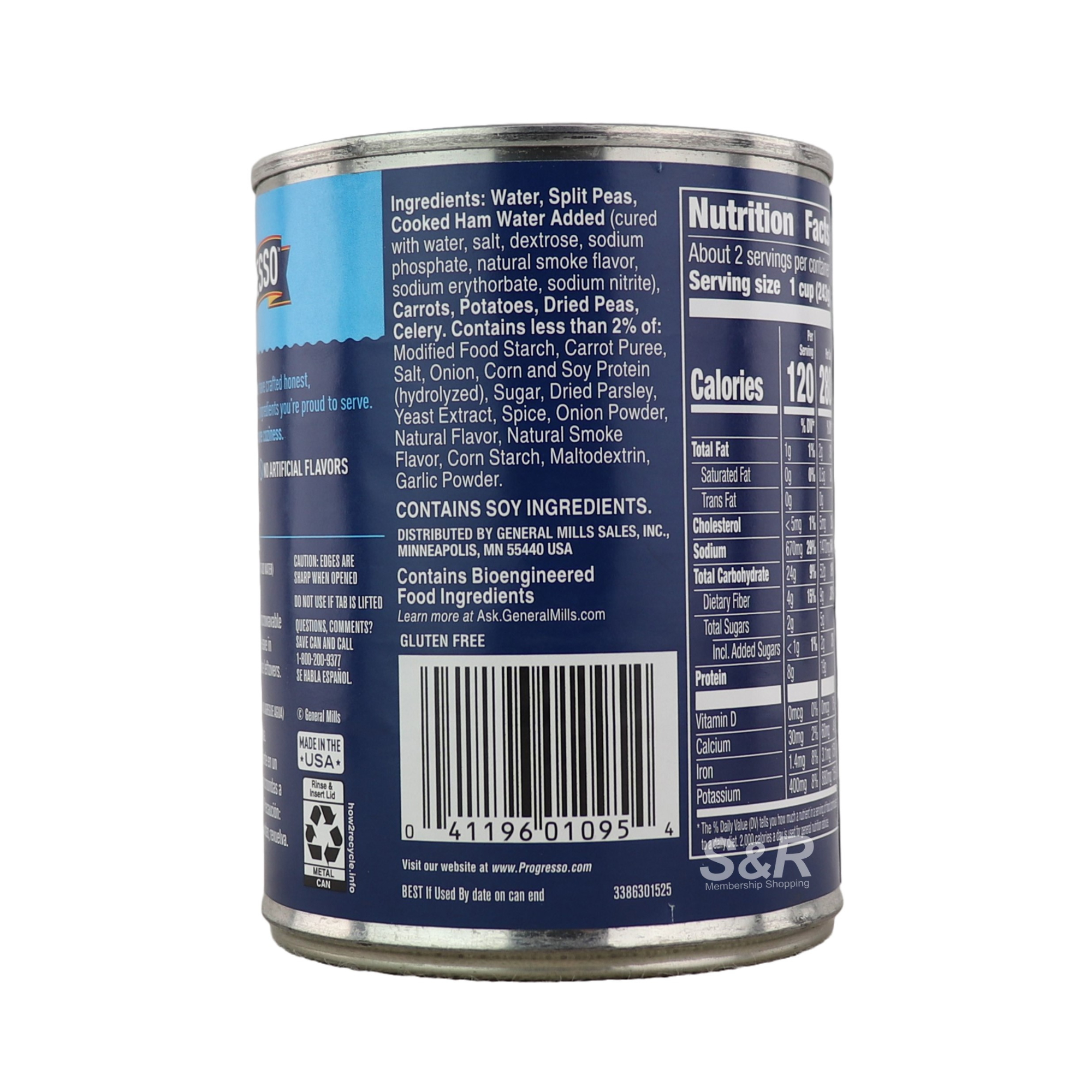 Traditional  Split Pea With Ham