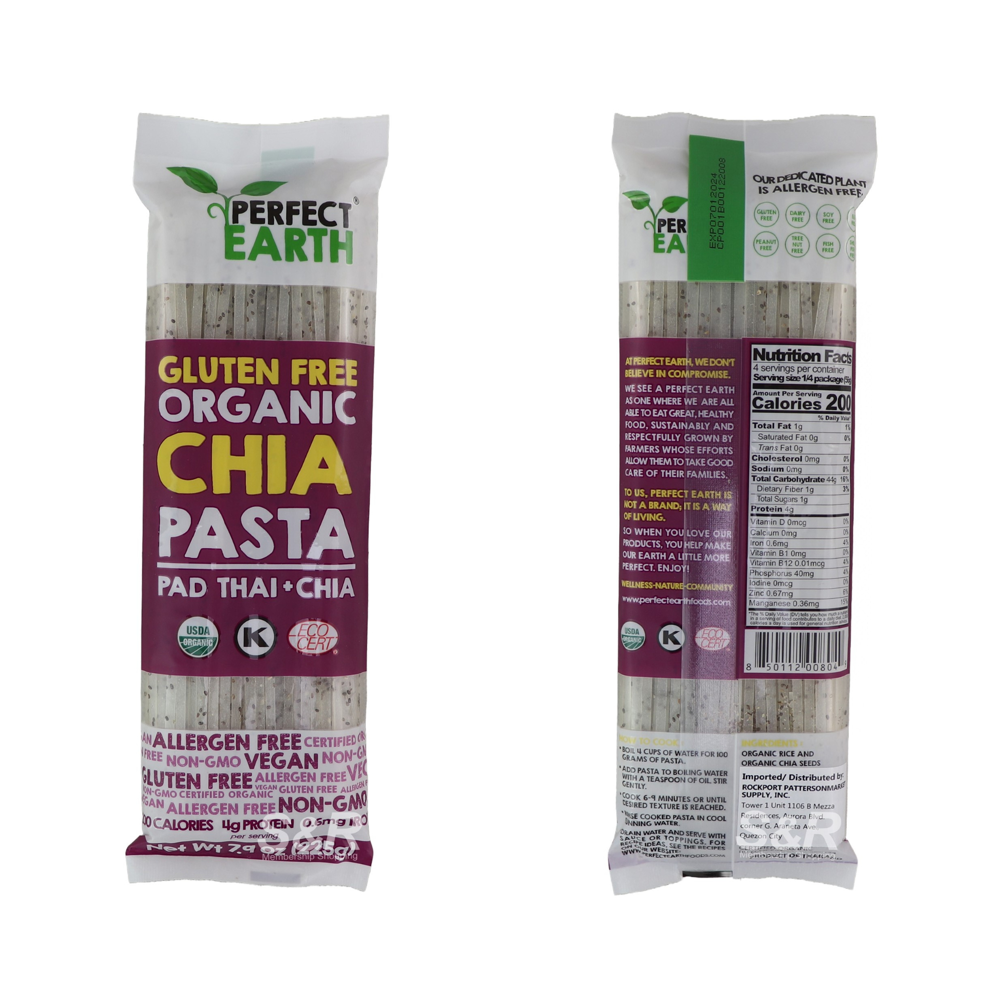 Perfect Earth Chia Pasta