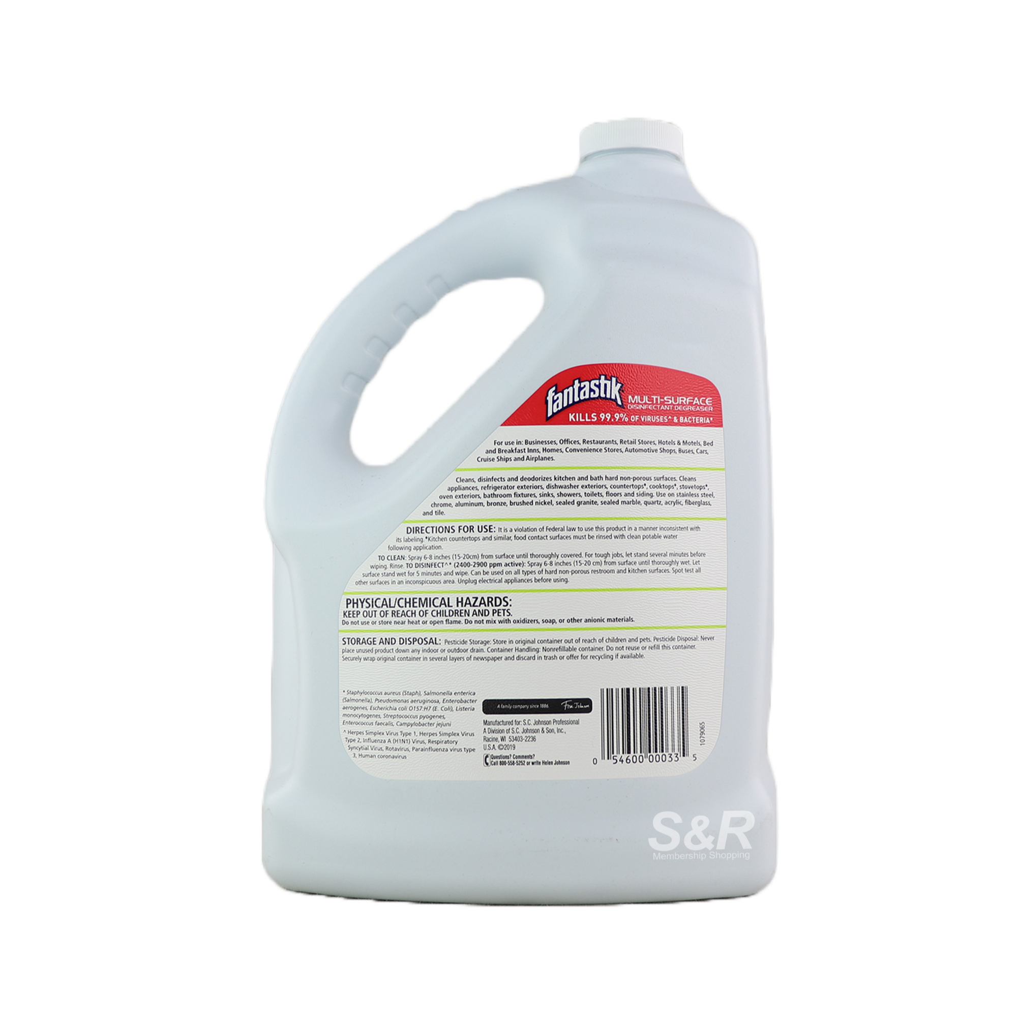SC Johnson Professional Fantastik MultiSurface Disinfectant Degreaser