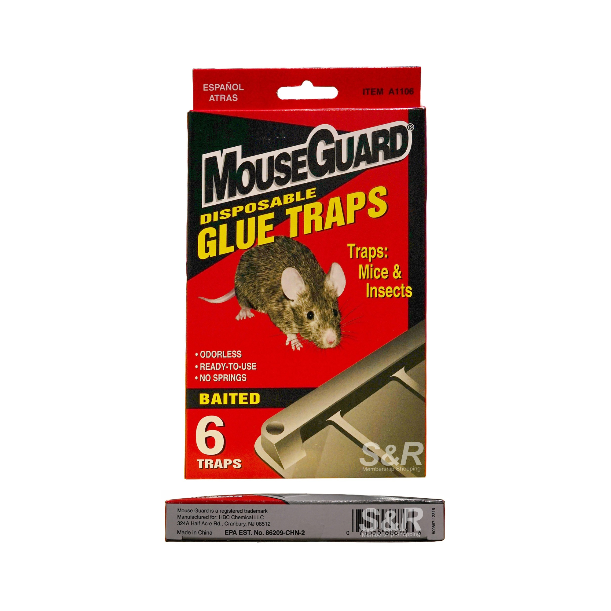 Mouse Guard Disposable Glue Traps 6pcs