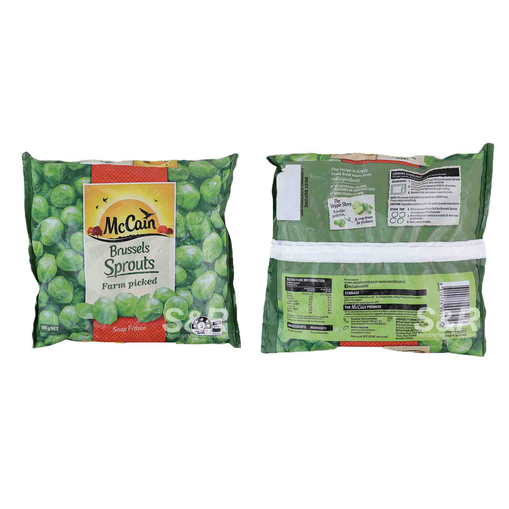 McCain Brussels Sprouts