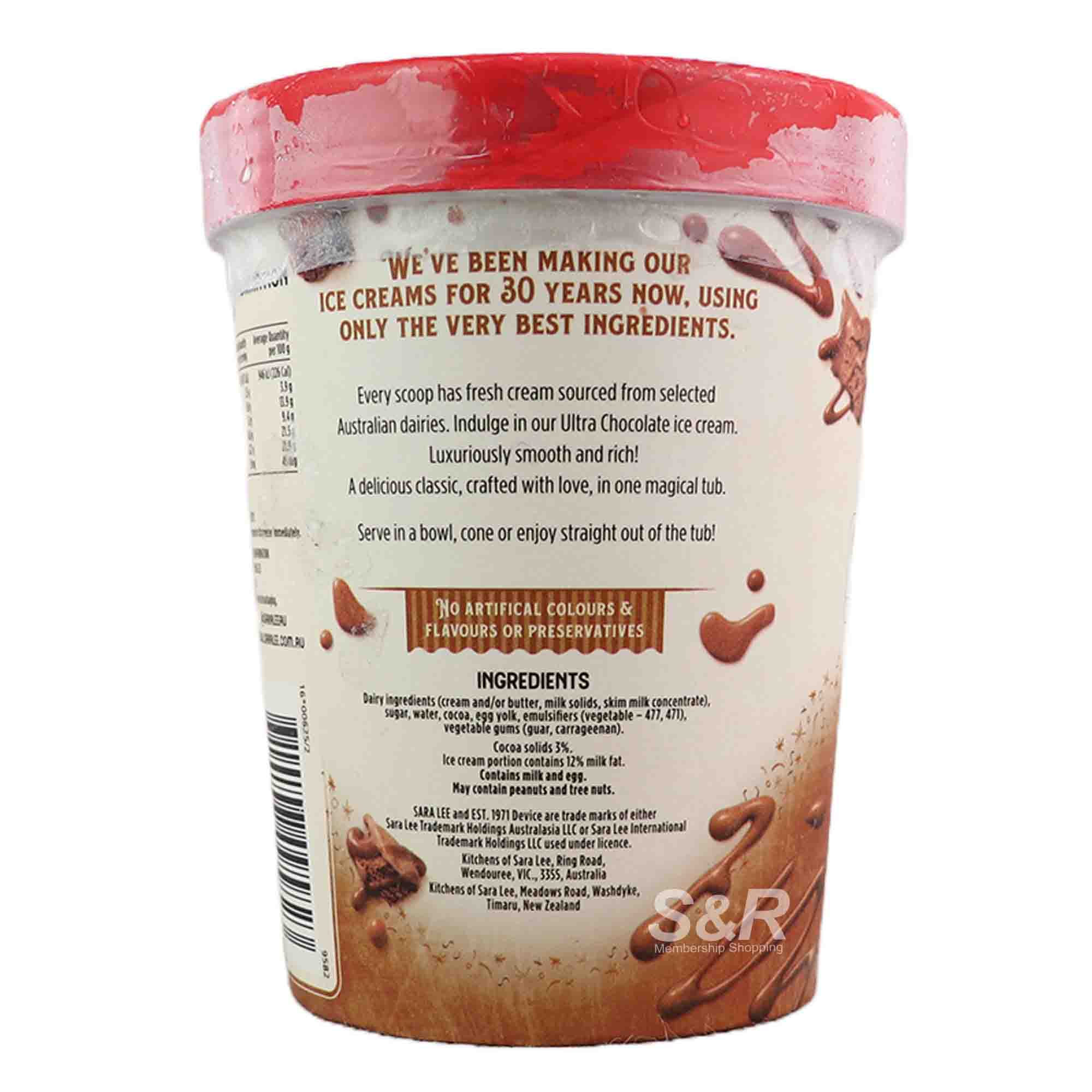 Sara Lee Rich Ultra Chocolate