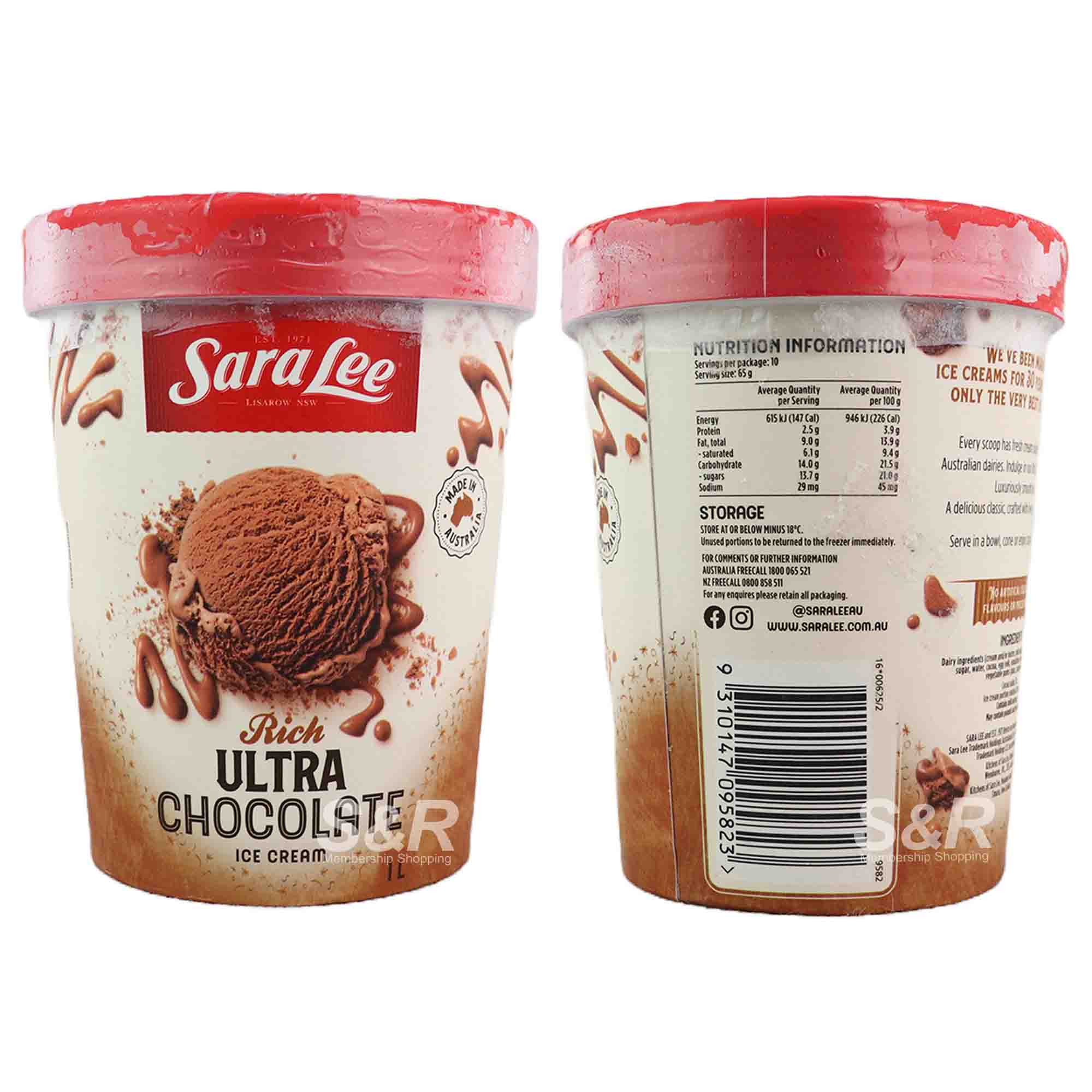 Sara Lee Rich Ultra Chocolate