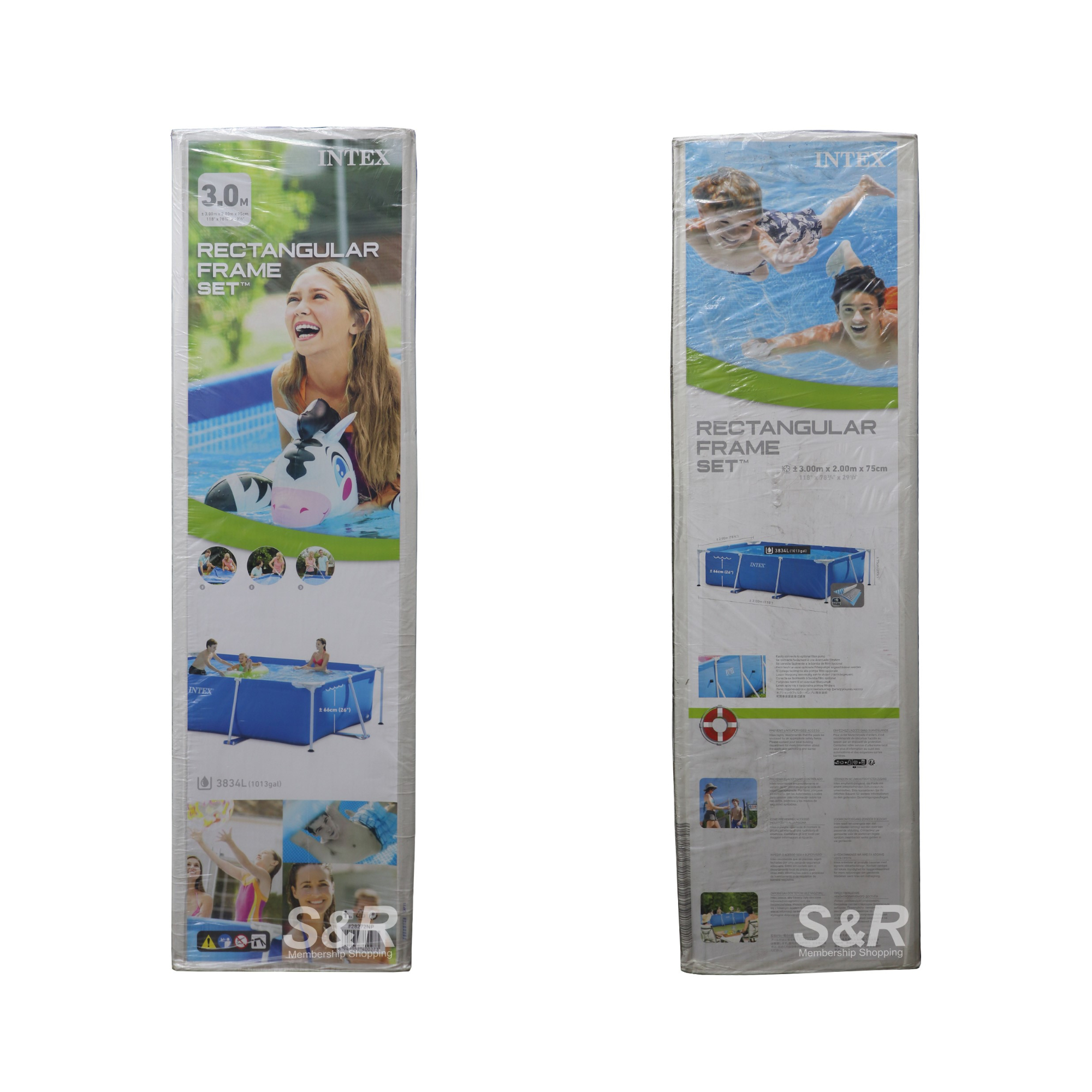 Intex 3m Rectangular Frame Set