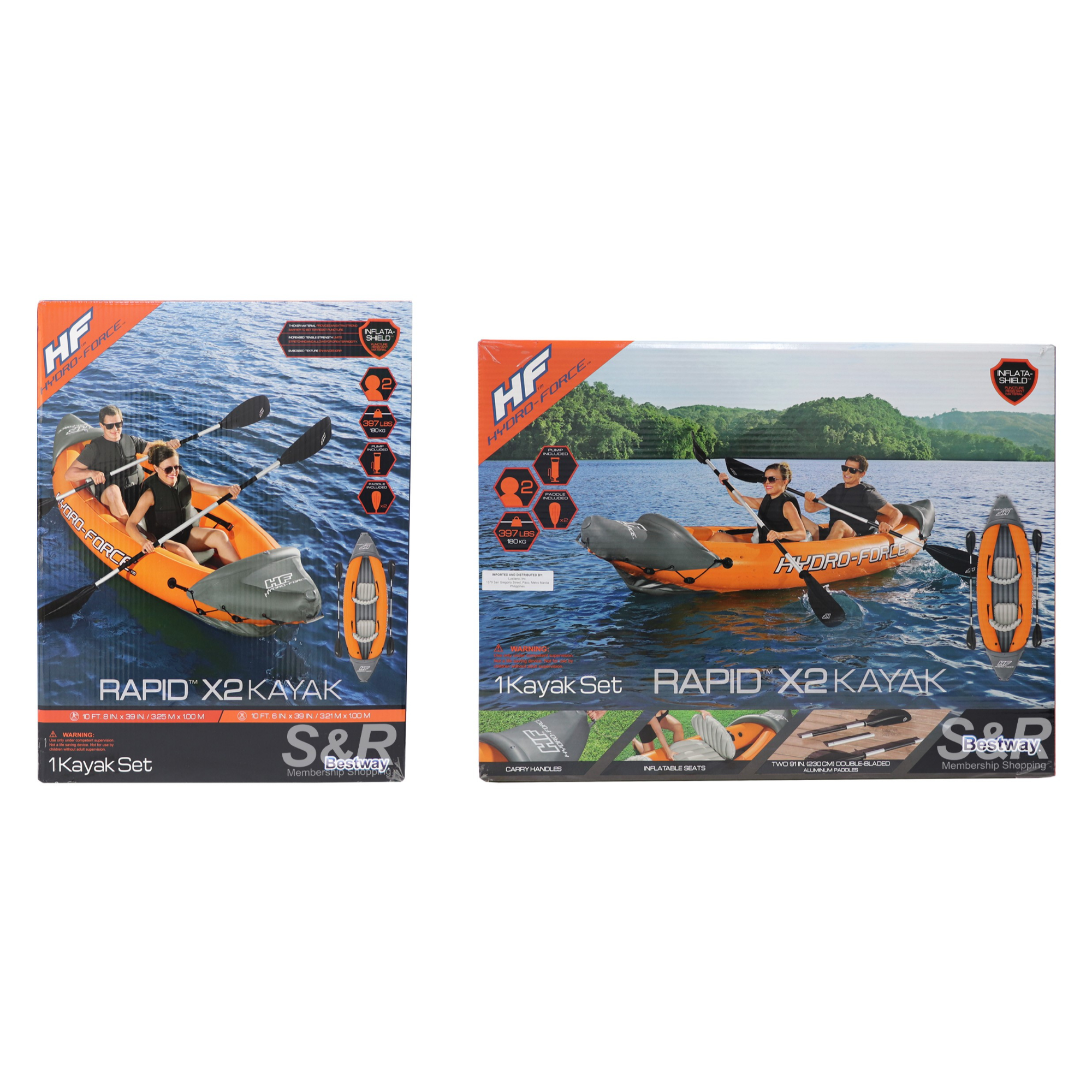 Kayak Hinchable Para 1 Persona Bestway Hydro-force - Kayak