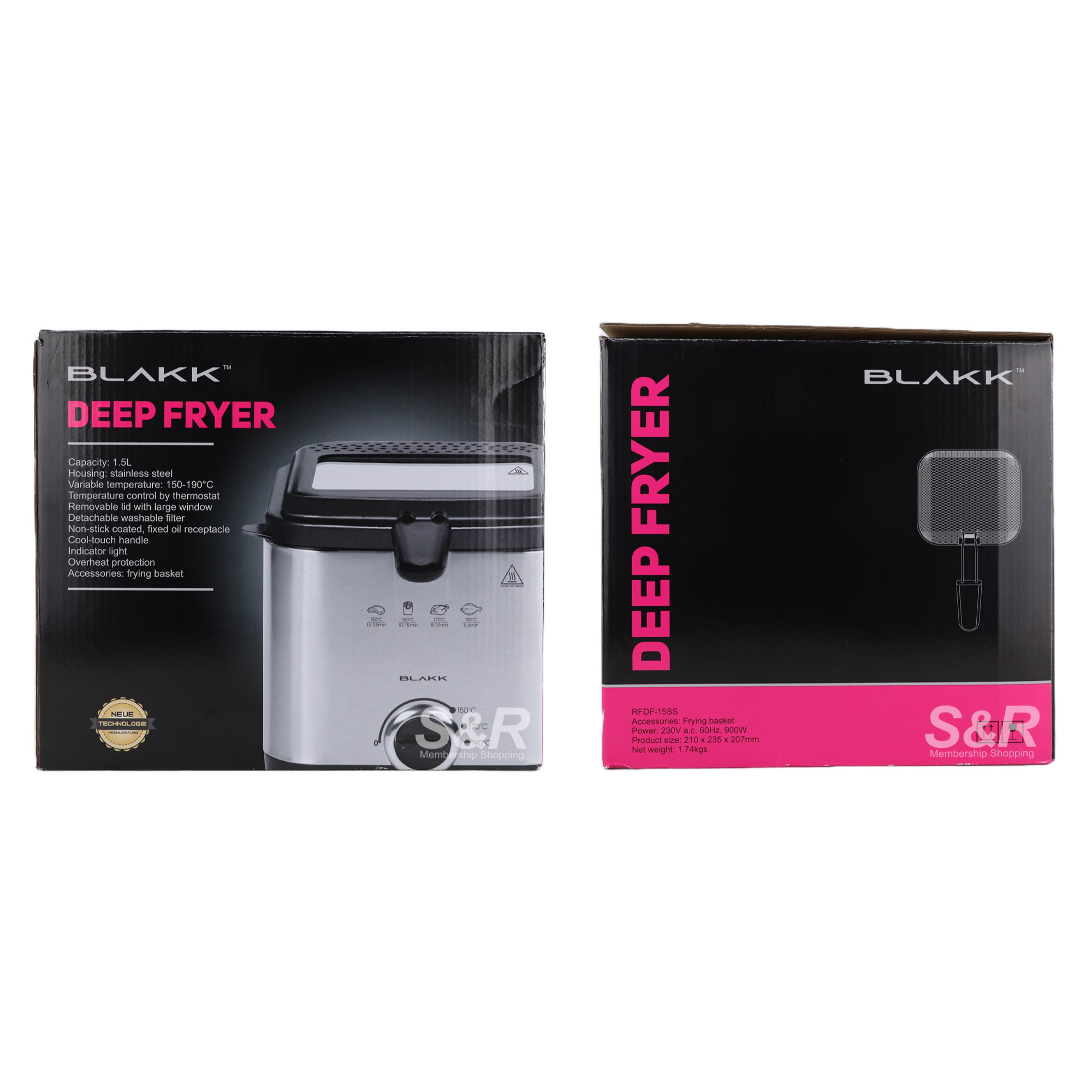 Blakk Deep Fryer