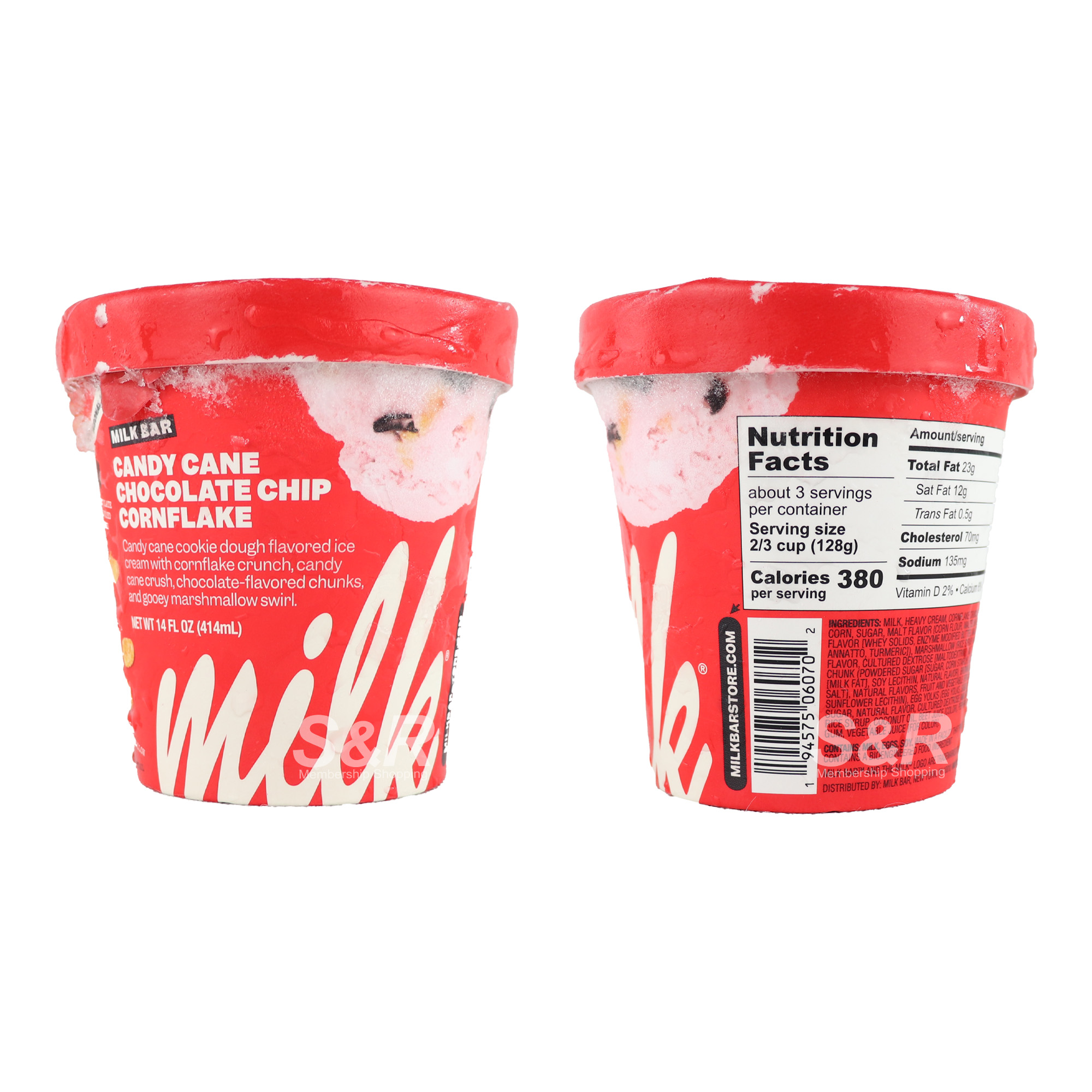 Milk Bar Candy Cane Chocolate Chip Cornflake