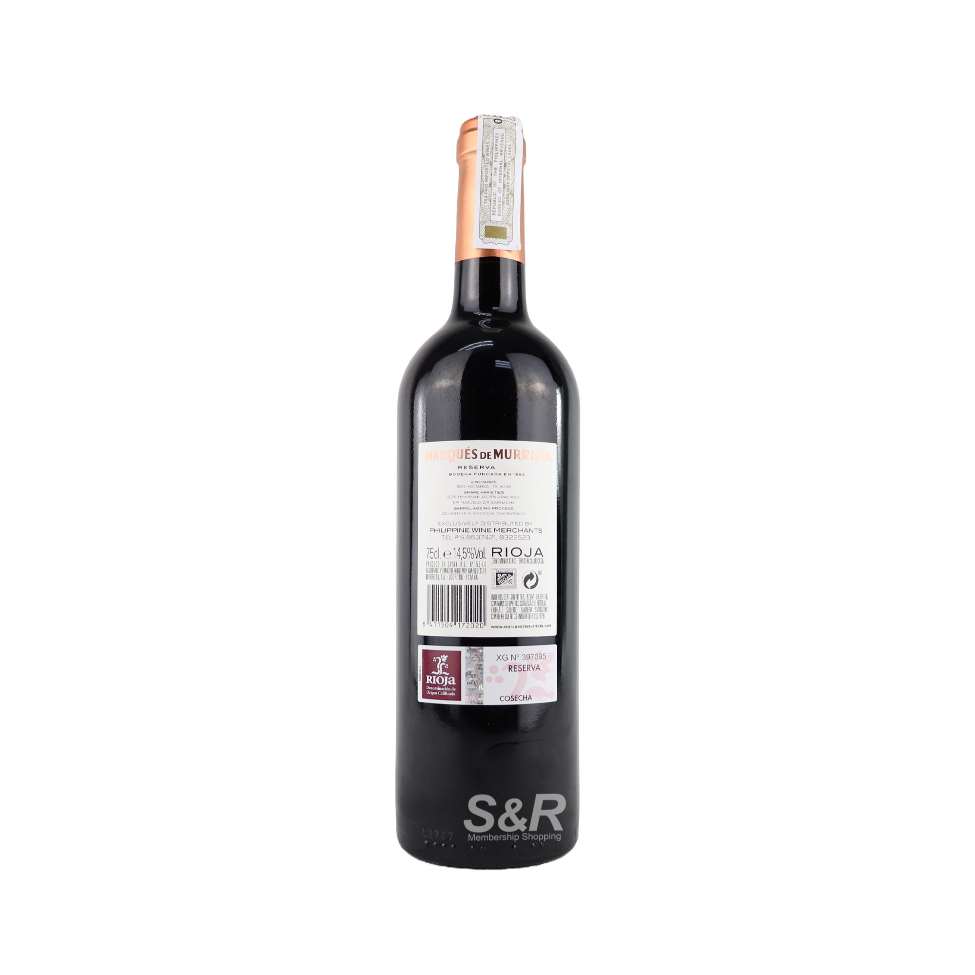 Marques De Murrieta Reserva