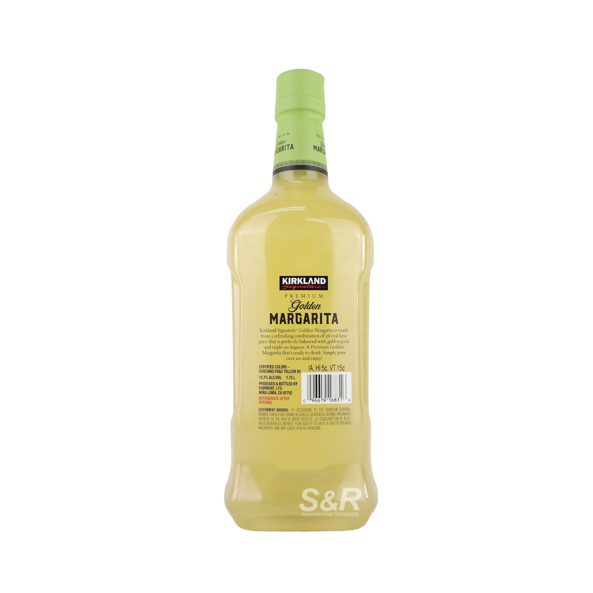 Kirkland Signature Premium Golden Margarita 1.75L