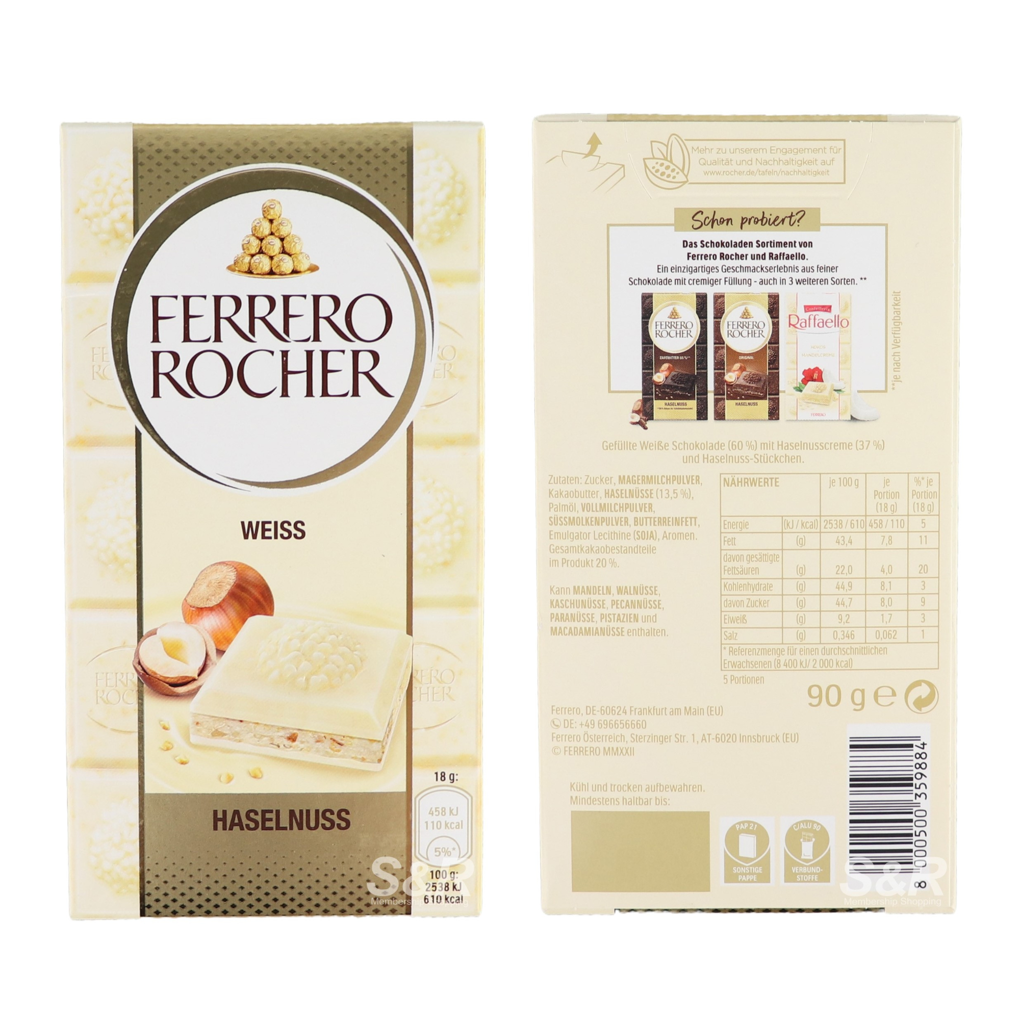 Ferrero Rocher Hazelnut