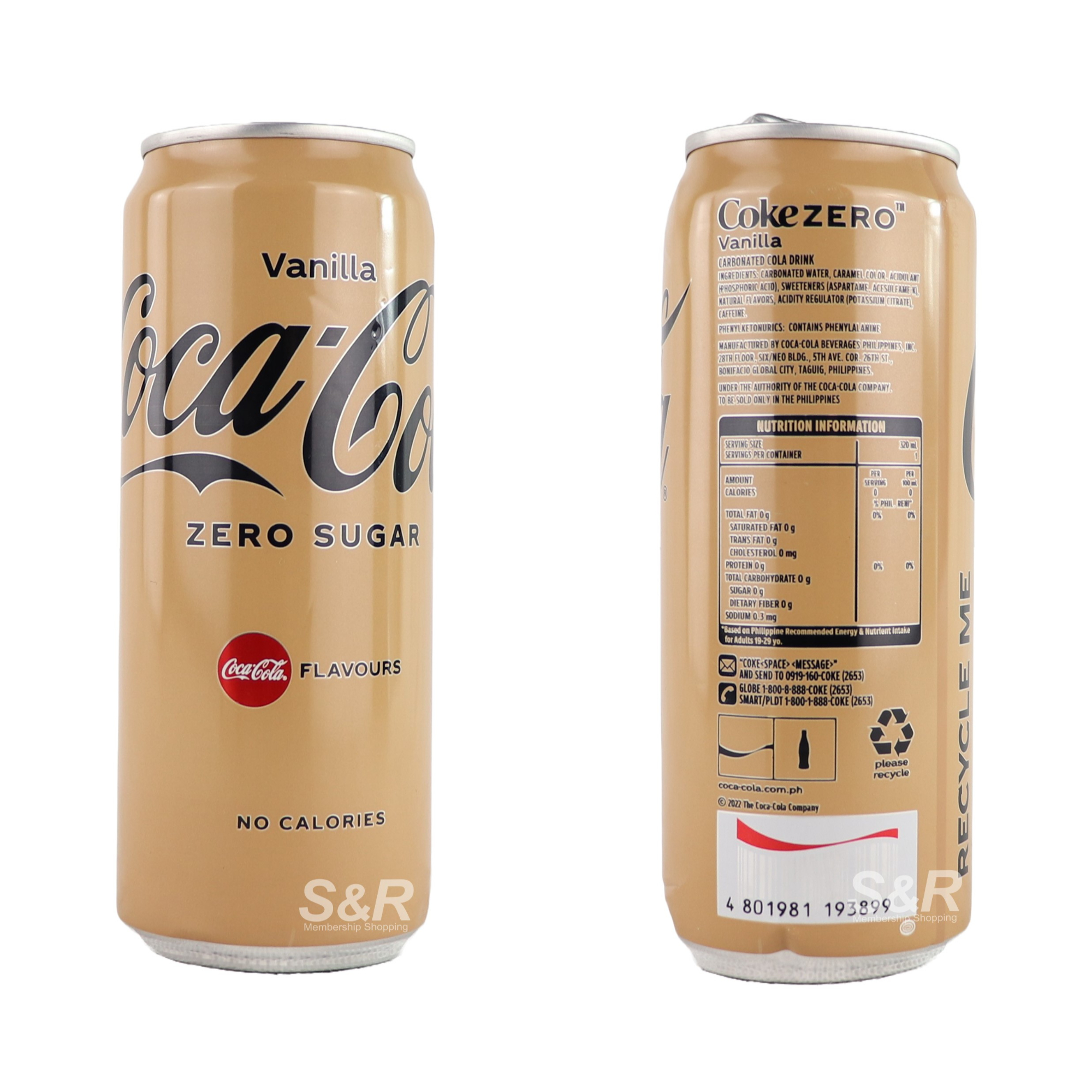 Vanilla Zero Sugar