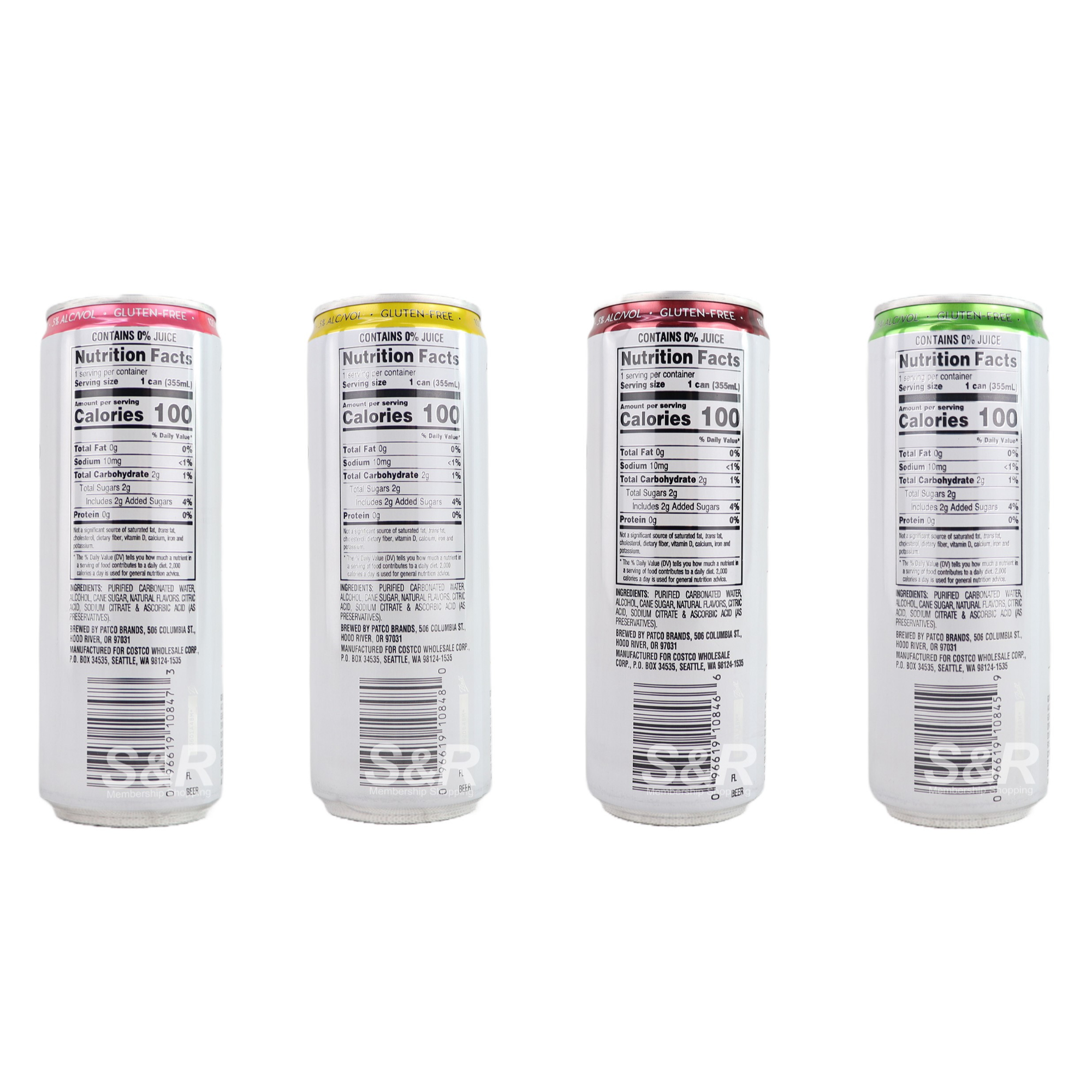 Kirkland Signature Hard Seltzer 355mL