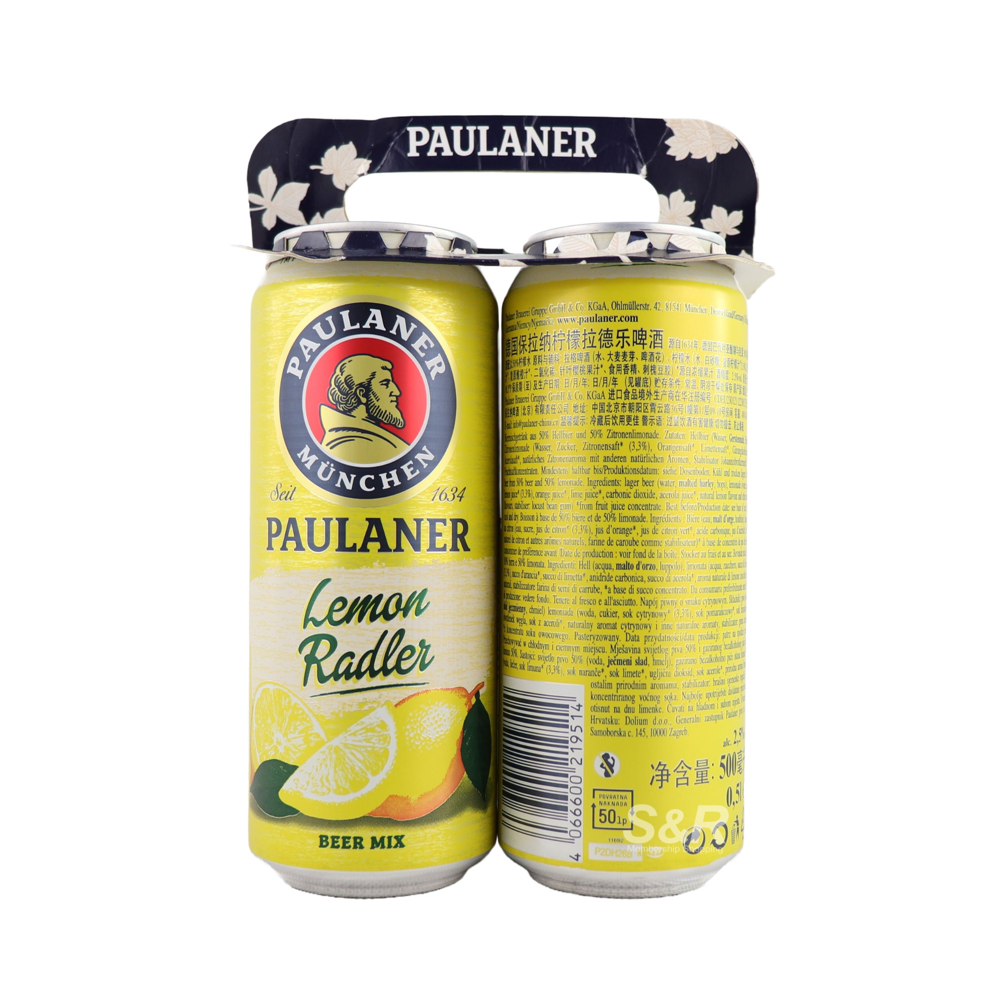 Paulaner Lemon Radler