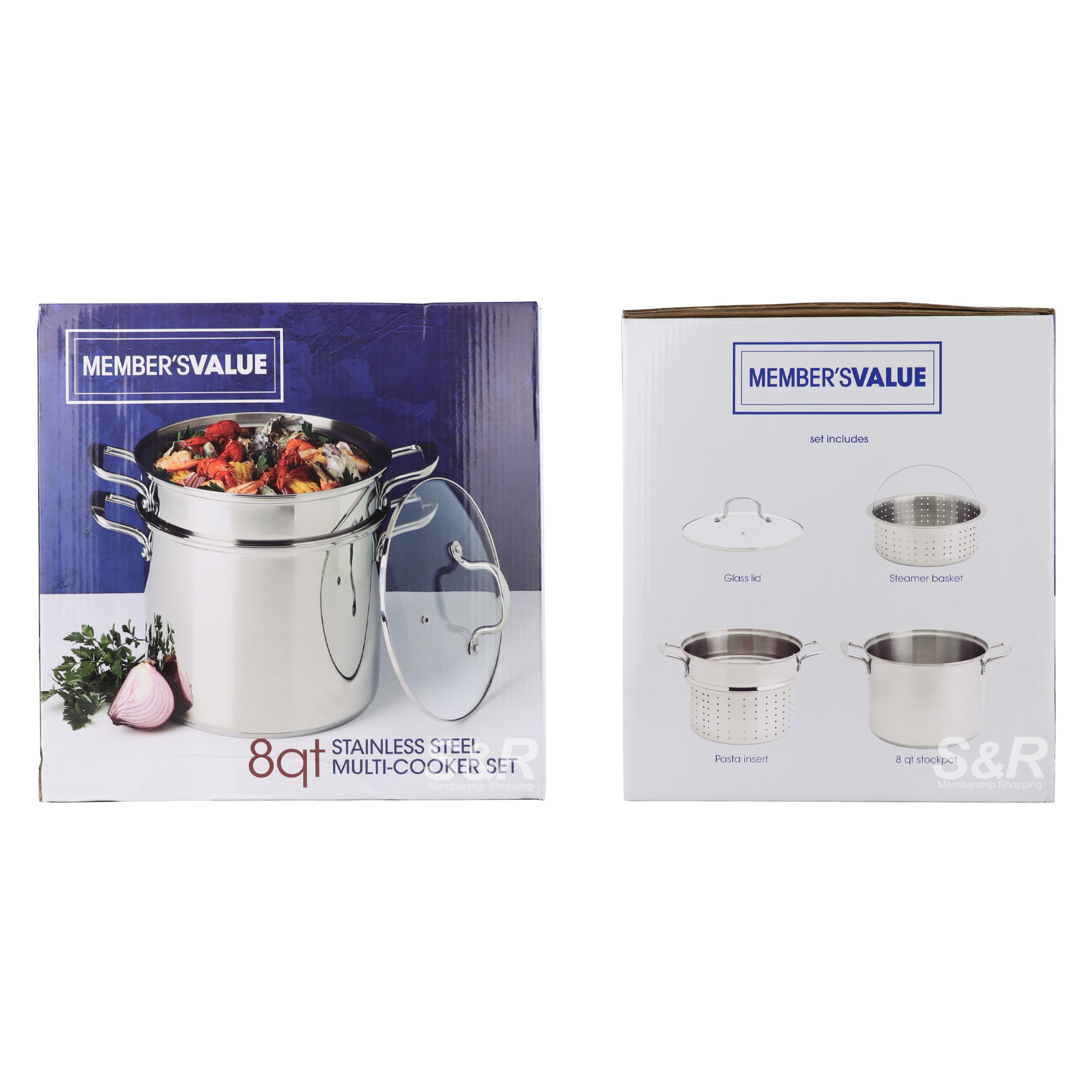 Member's Value 8Qt Stainless Steel