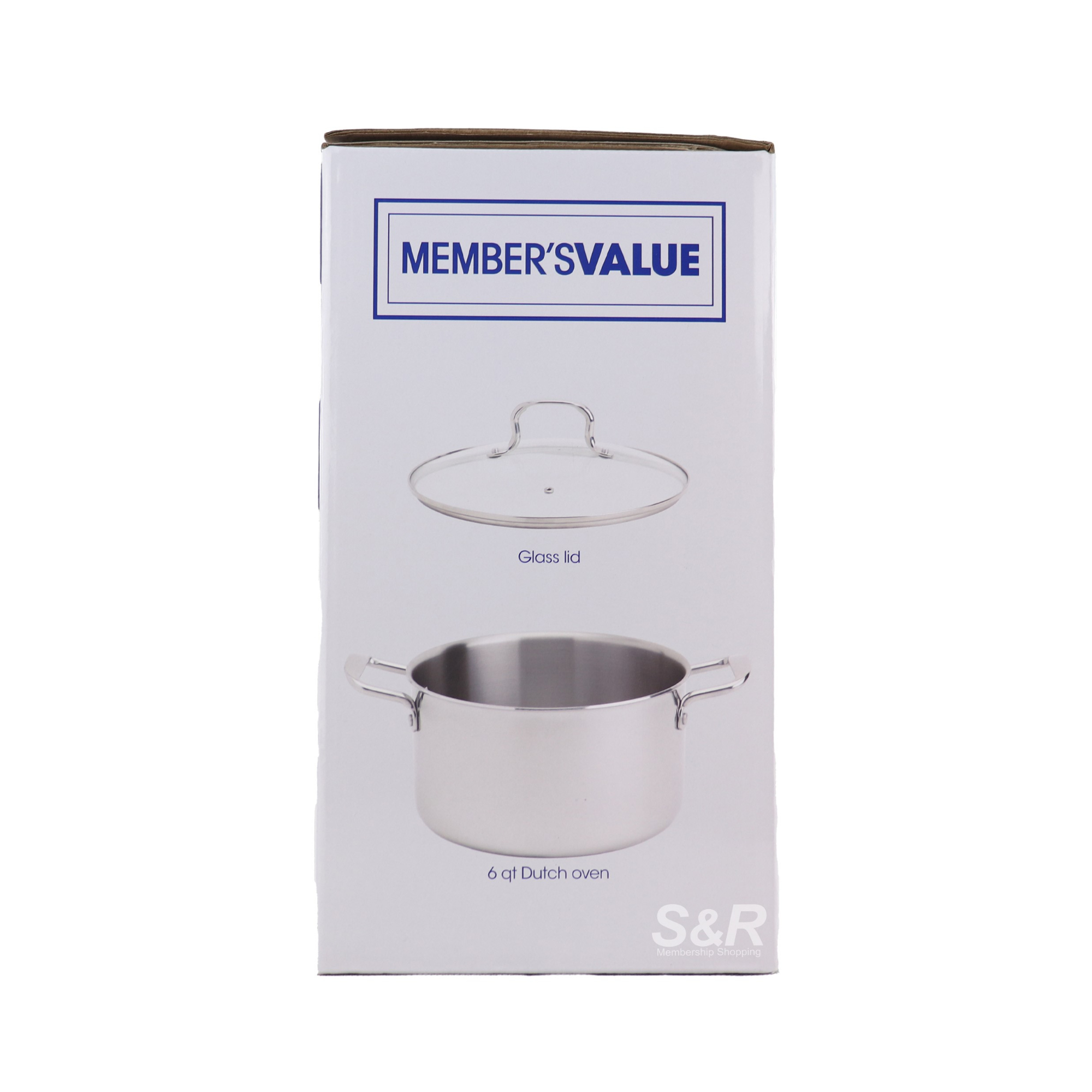 Member's Value 6Qt Stainless Steel