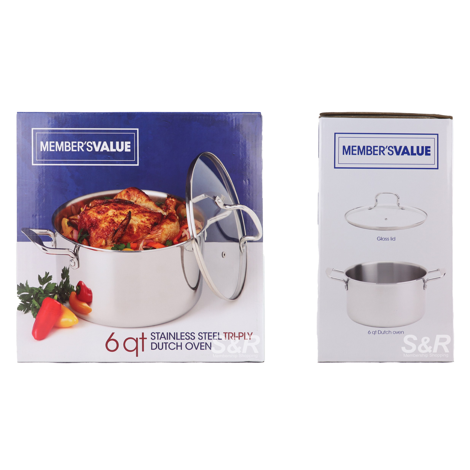 Member's Value 6Qt Stainless Steel
