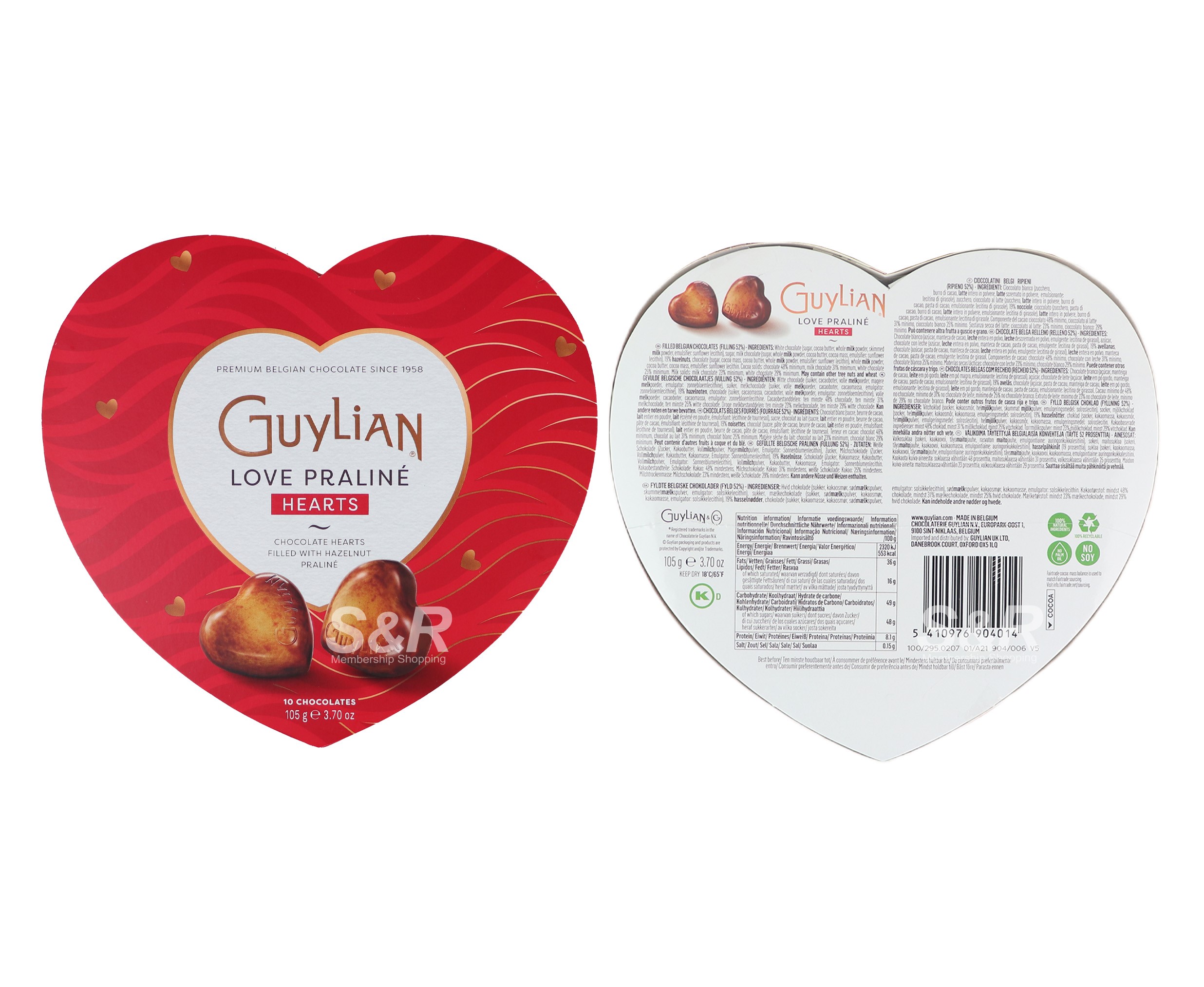 Guylian Love Praline Hearts